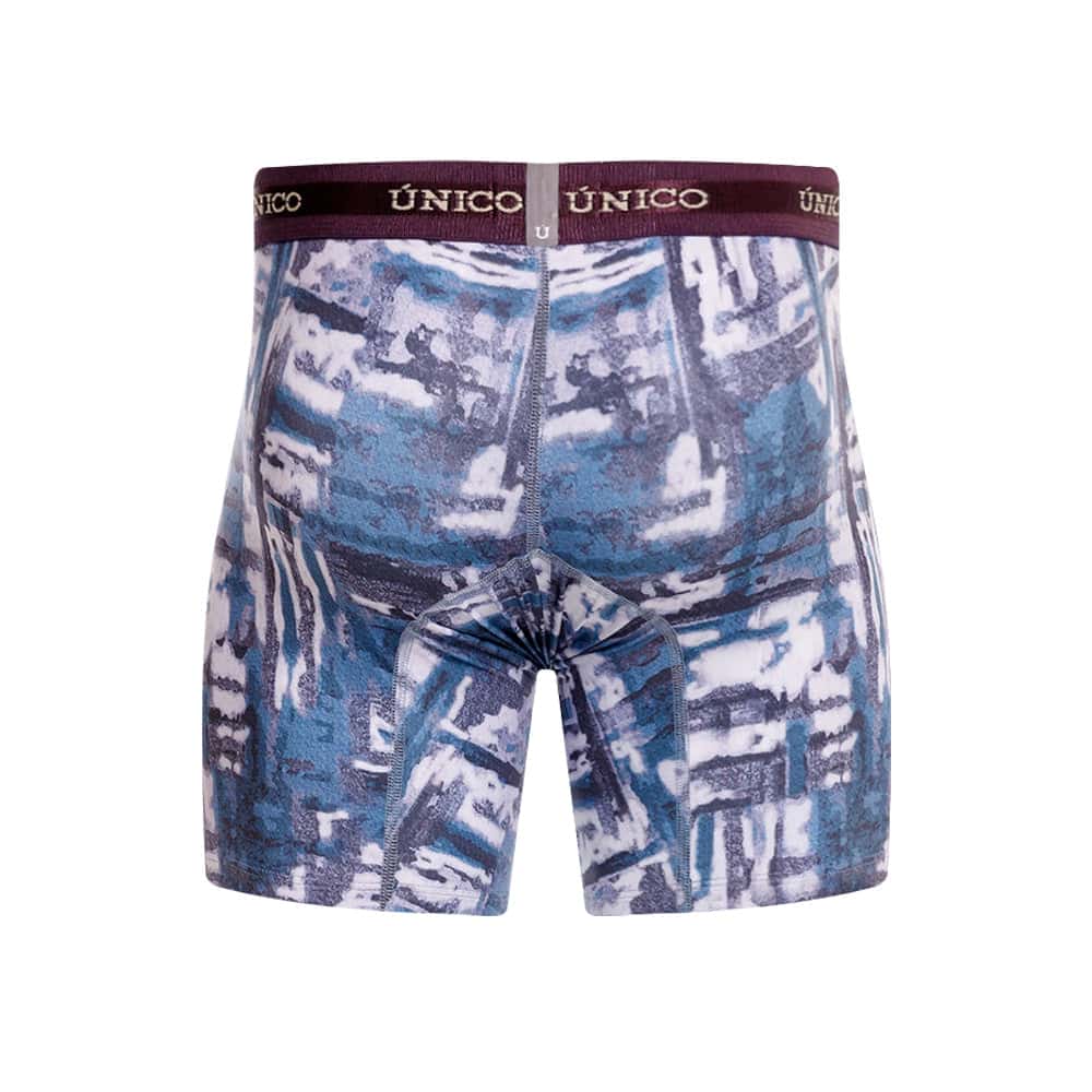 BOXER MEDIO IMPASTO AZUL