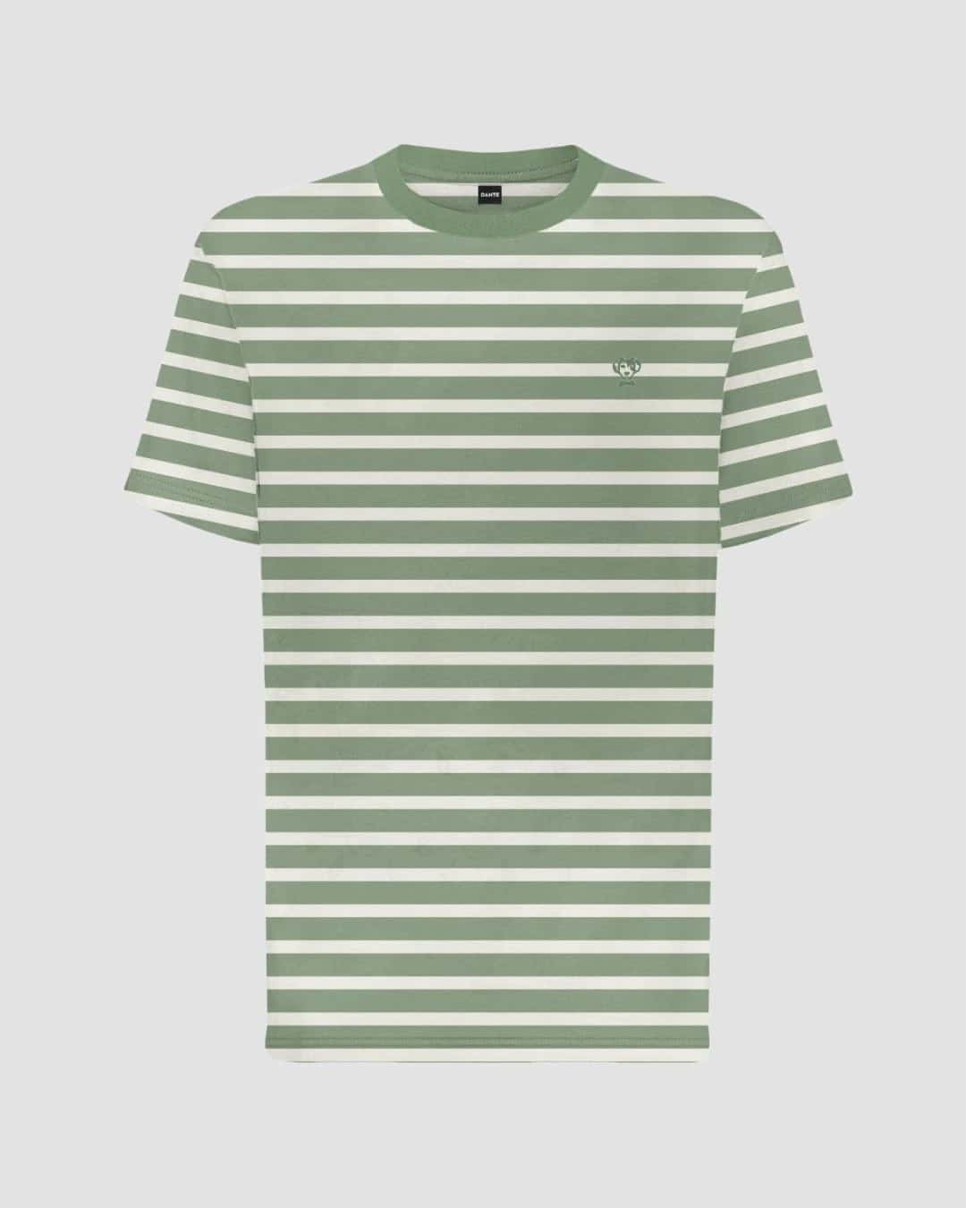 Camiseta Antimanchas Rayas Verde Sage - miniatura 5