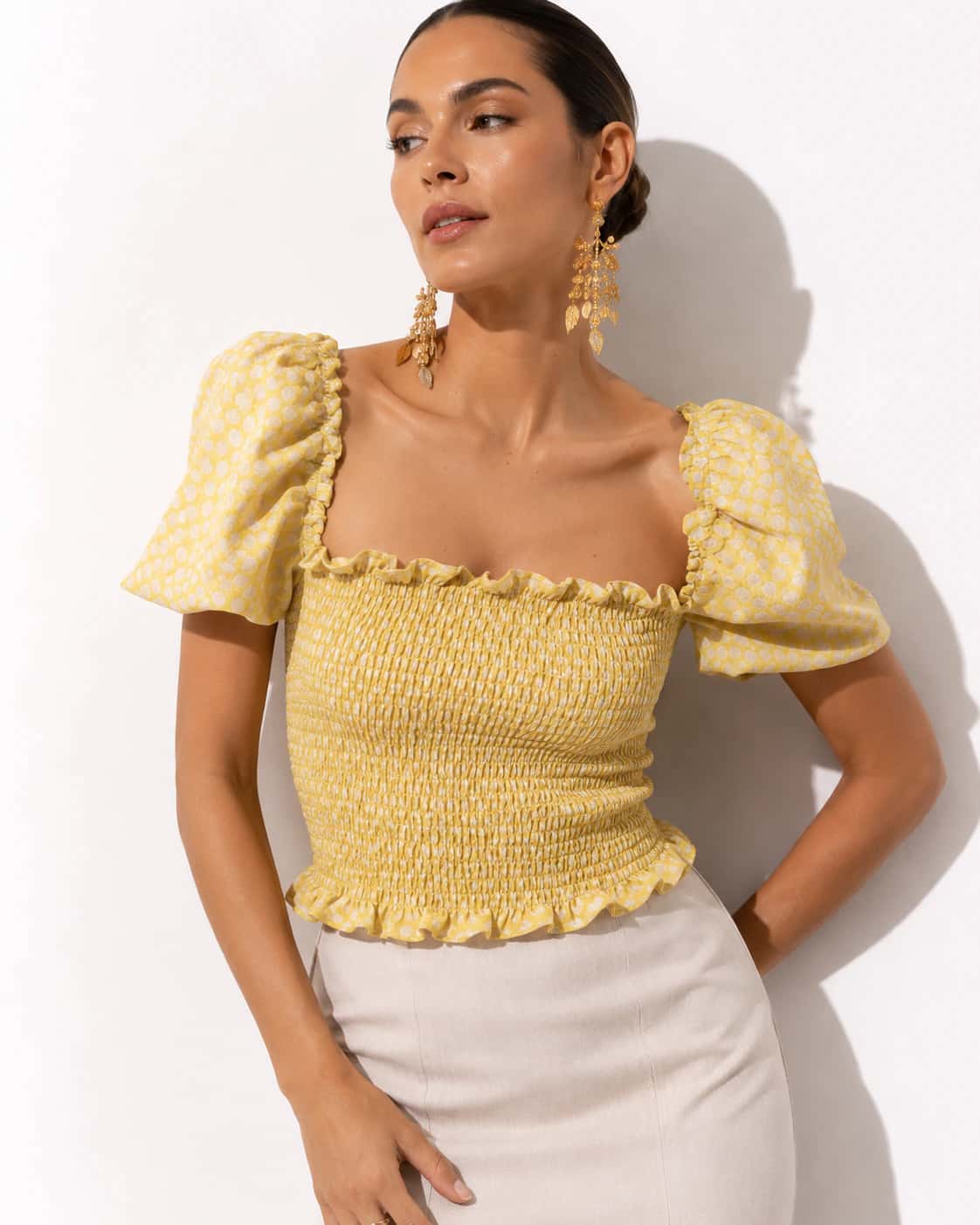 Blusa Baudo Amarillo