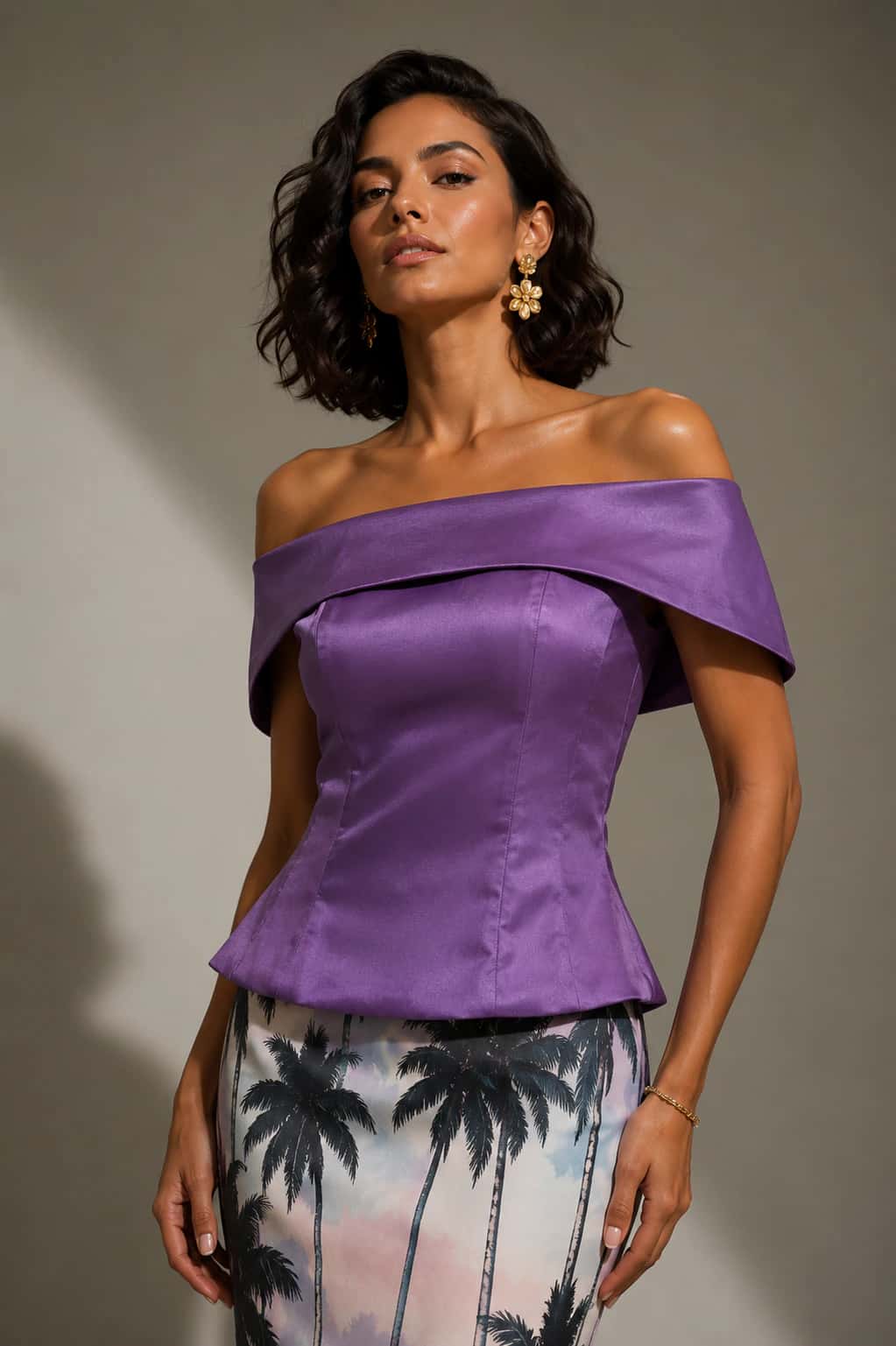 Blusa Gema Morado - miniatura 1