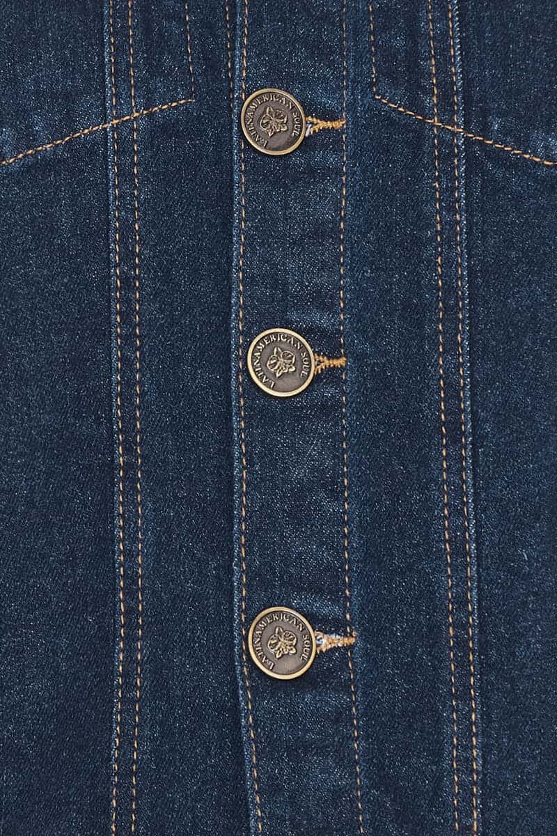 Chaqueta Ébano azul indigo - miniatura 5