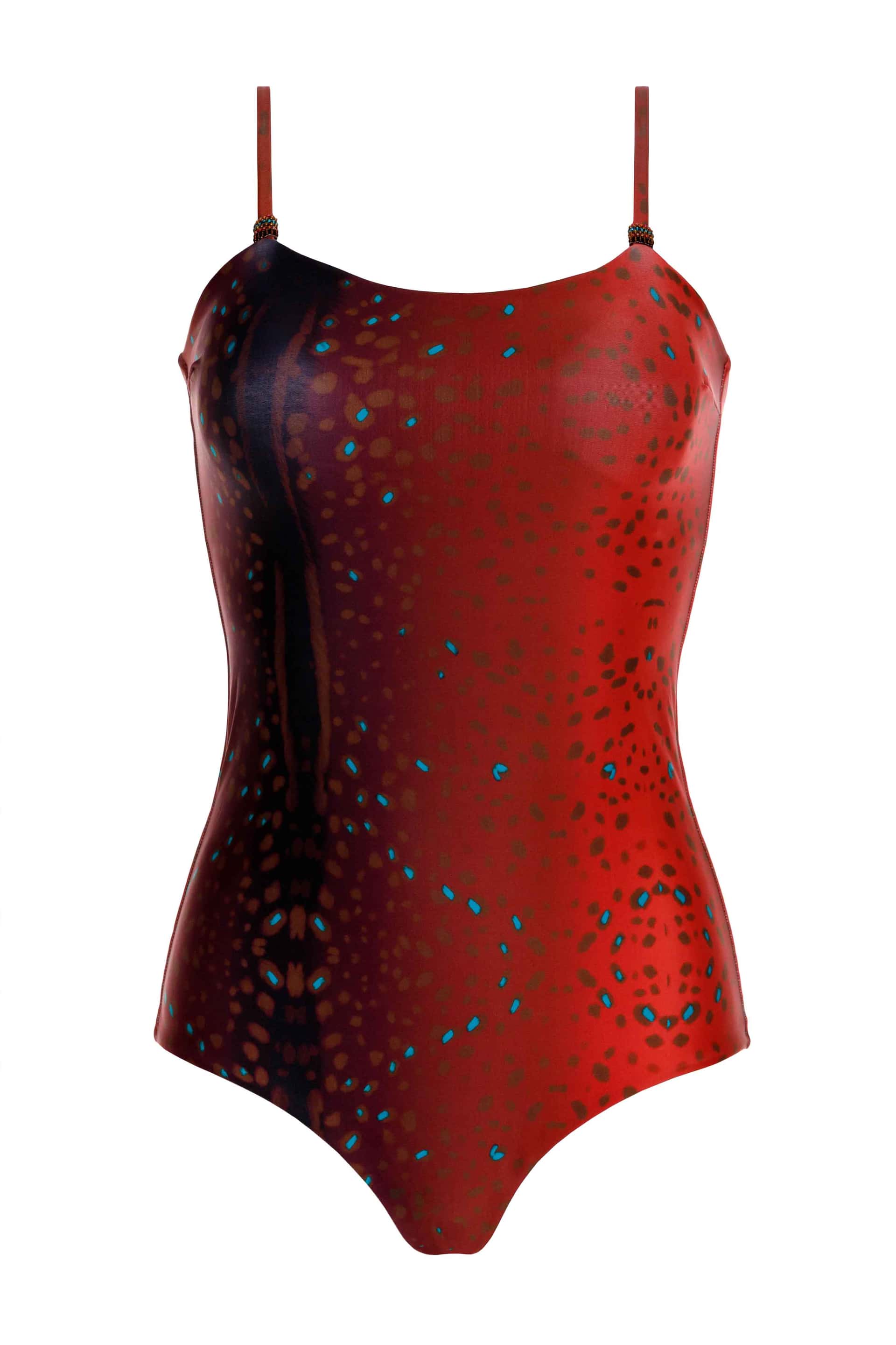 Entero Strapless Bambi Rojo