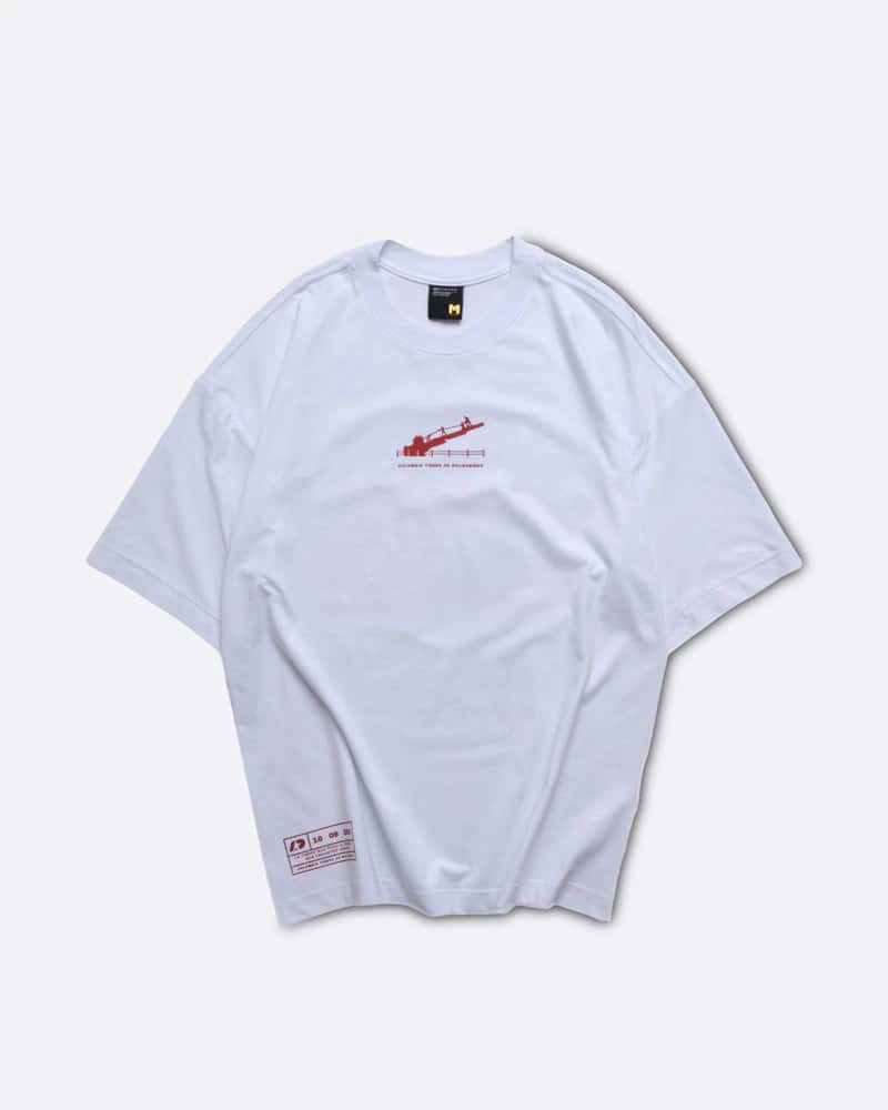Camiseta Blanca Oversize - Si Nos Mueve Nos Une - miniatura 2