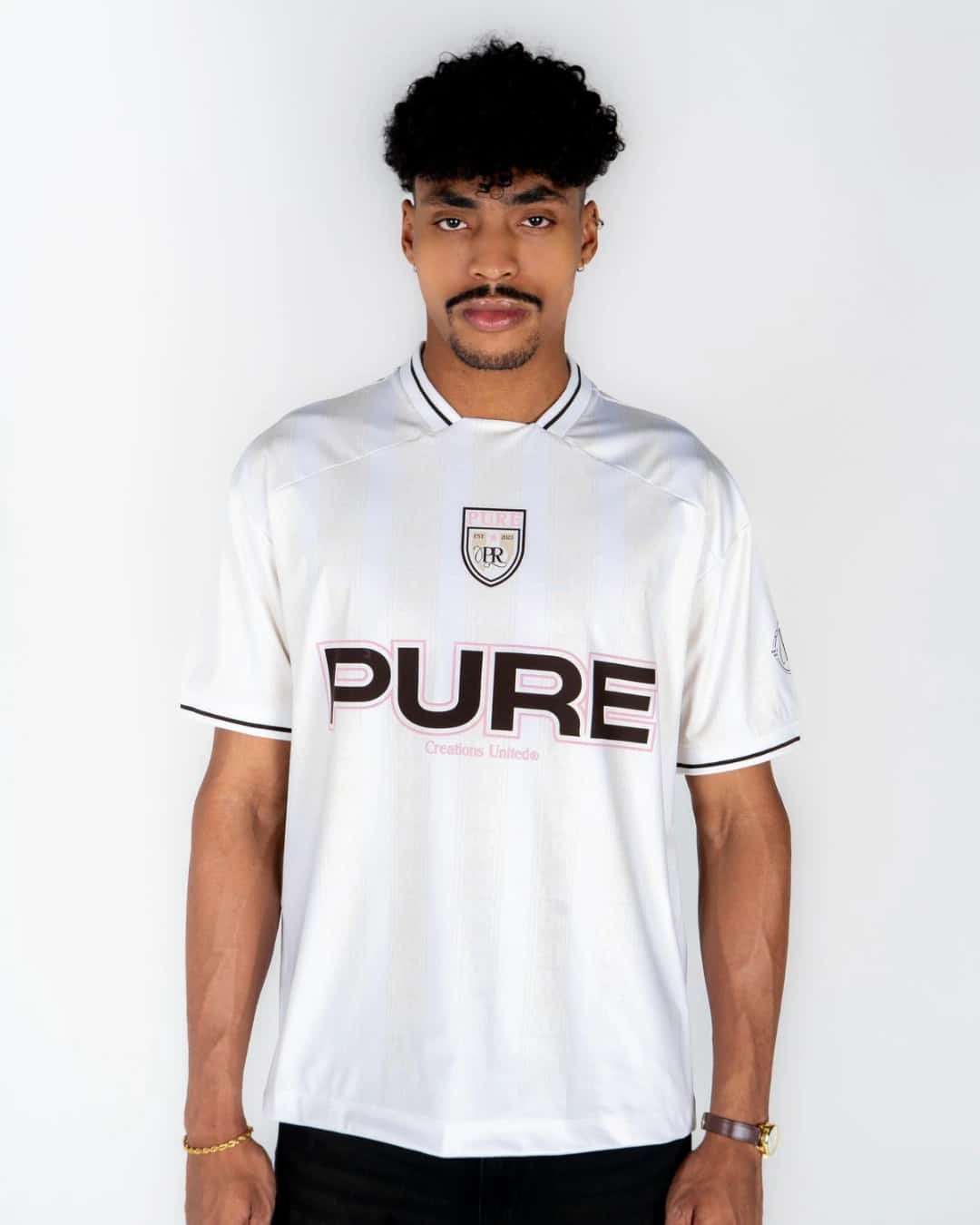 CREAM PURE TEAM T-SHIRT - miniatura 1