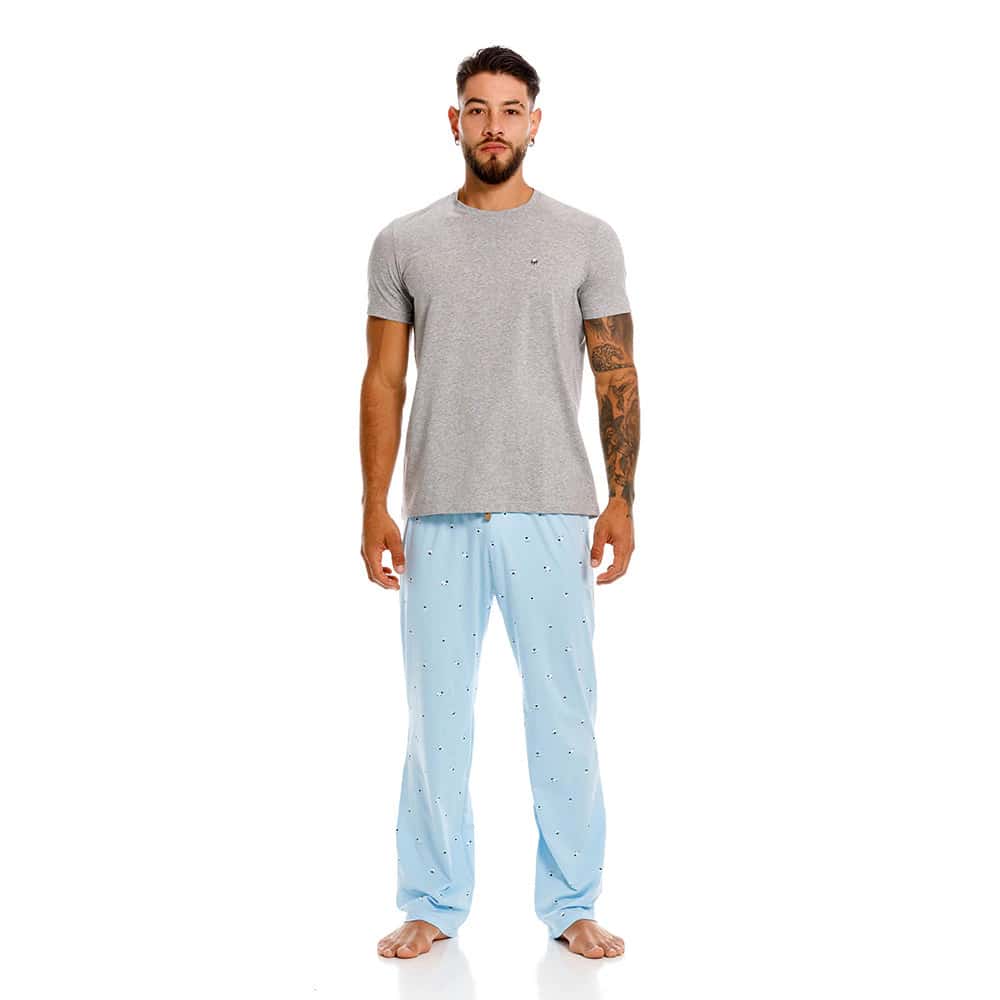 SET PIJAMA OVEJAS AZUL