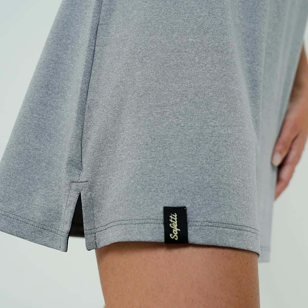VESTIDO RUNNING/PÁDEL SERENE GRIS PARA MUJER - miniatura 5