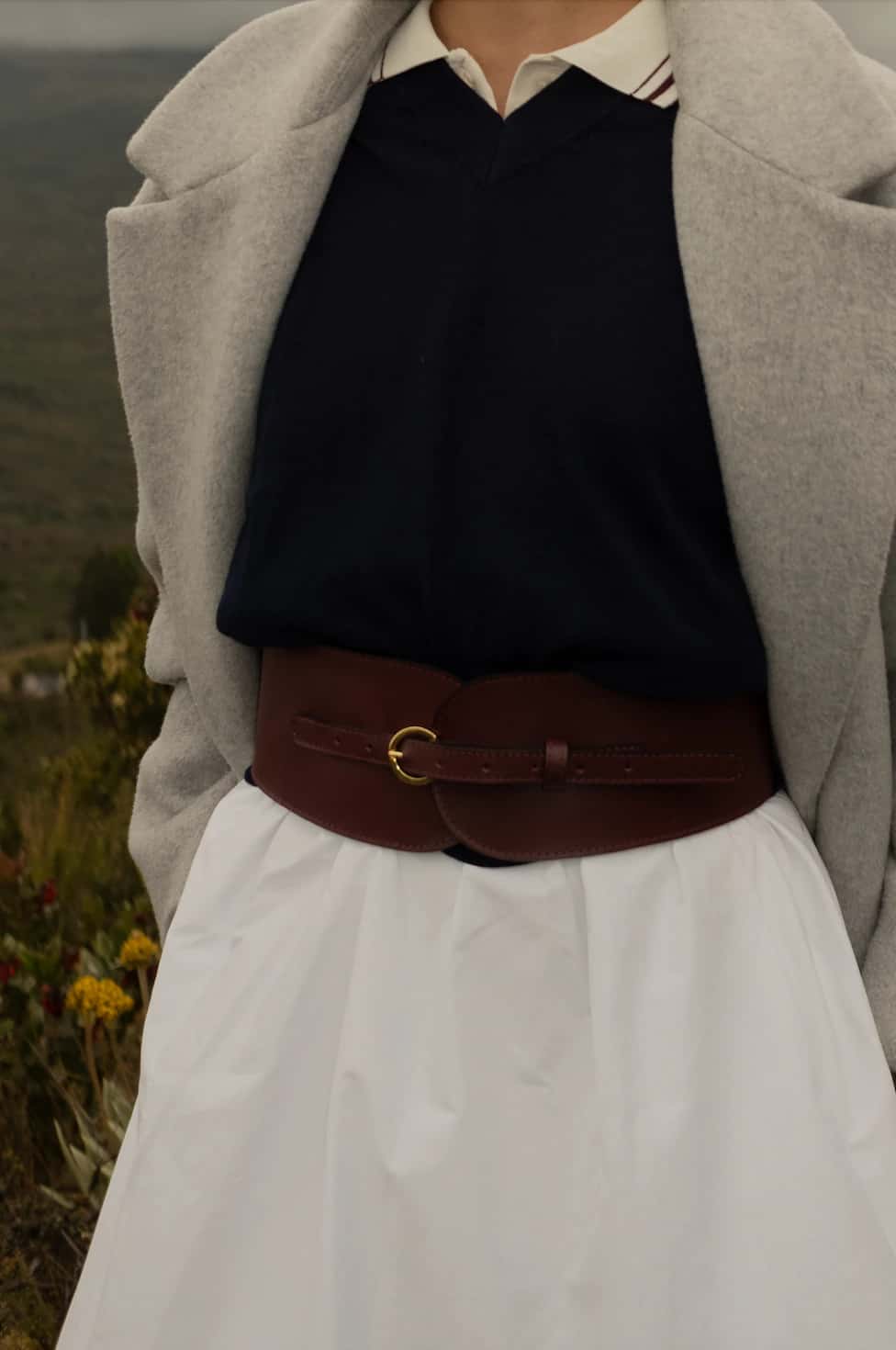 "EL PRÓLOGO" BELT VINO - miniatura 2