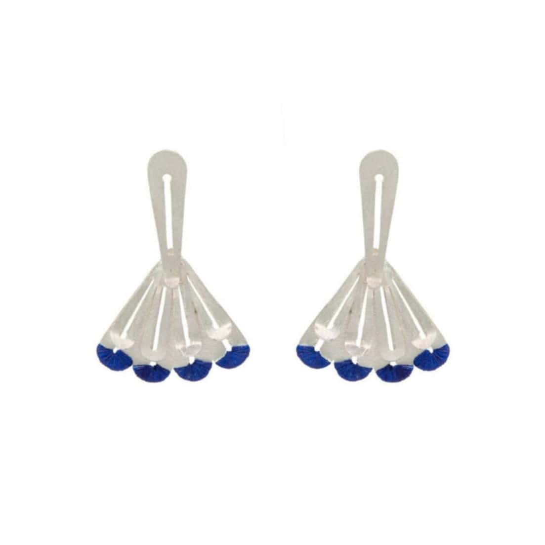 Arete Colita de Pájaro Tejido - miniatura 2