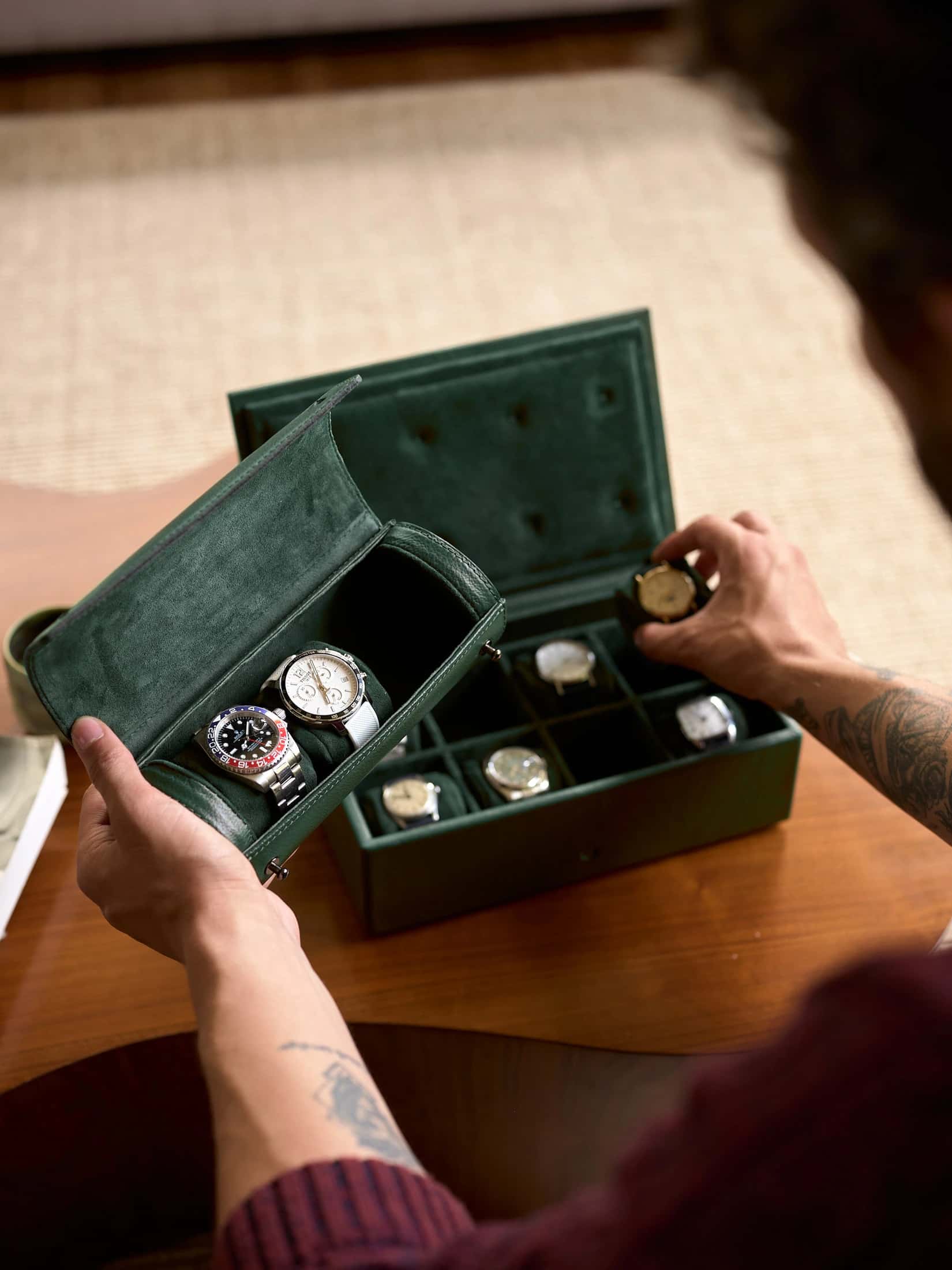 Watch Box · Green
