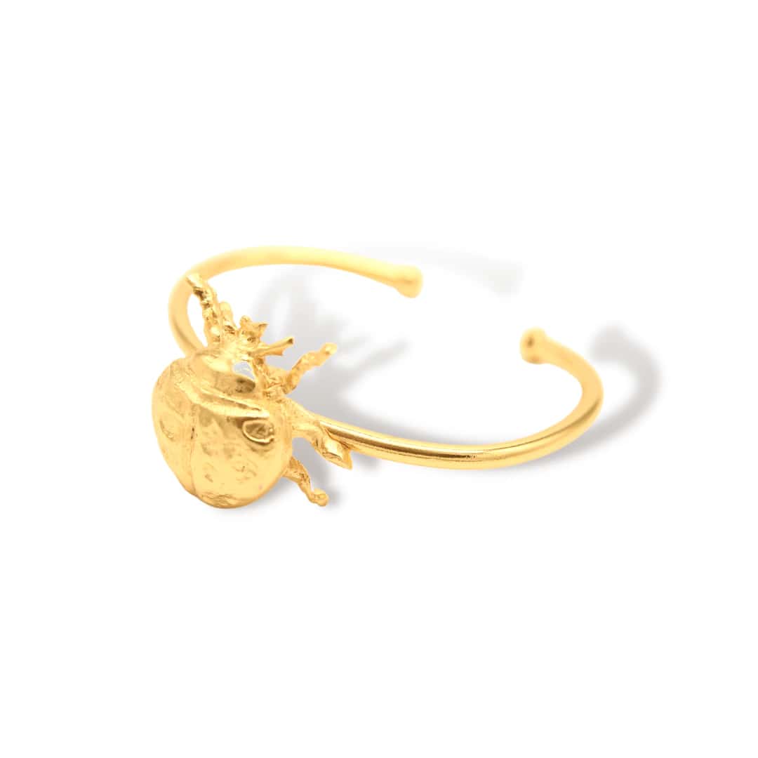Brazalete con mariquita grande