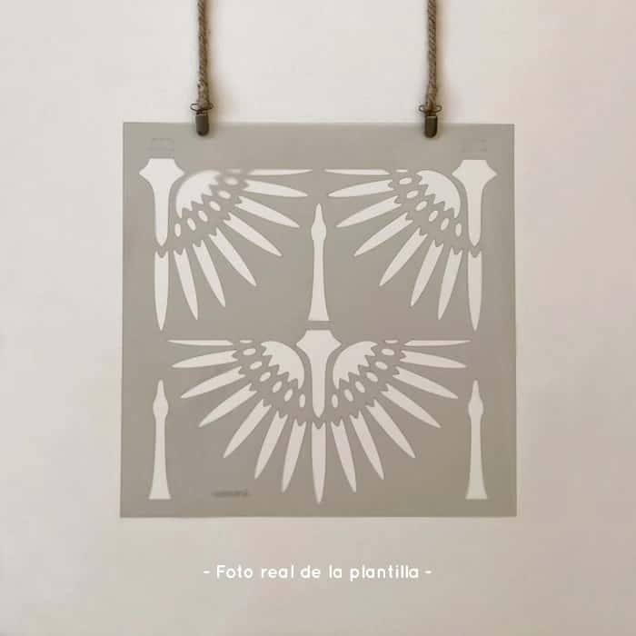 Plantillas para pintar, Vamarú Stencils, Colección Grosseto 48x48cm, 1und - miniatura 3