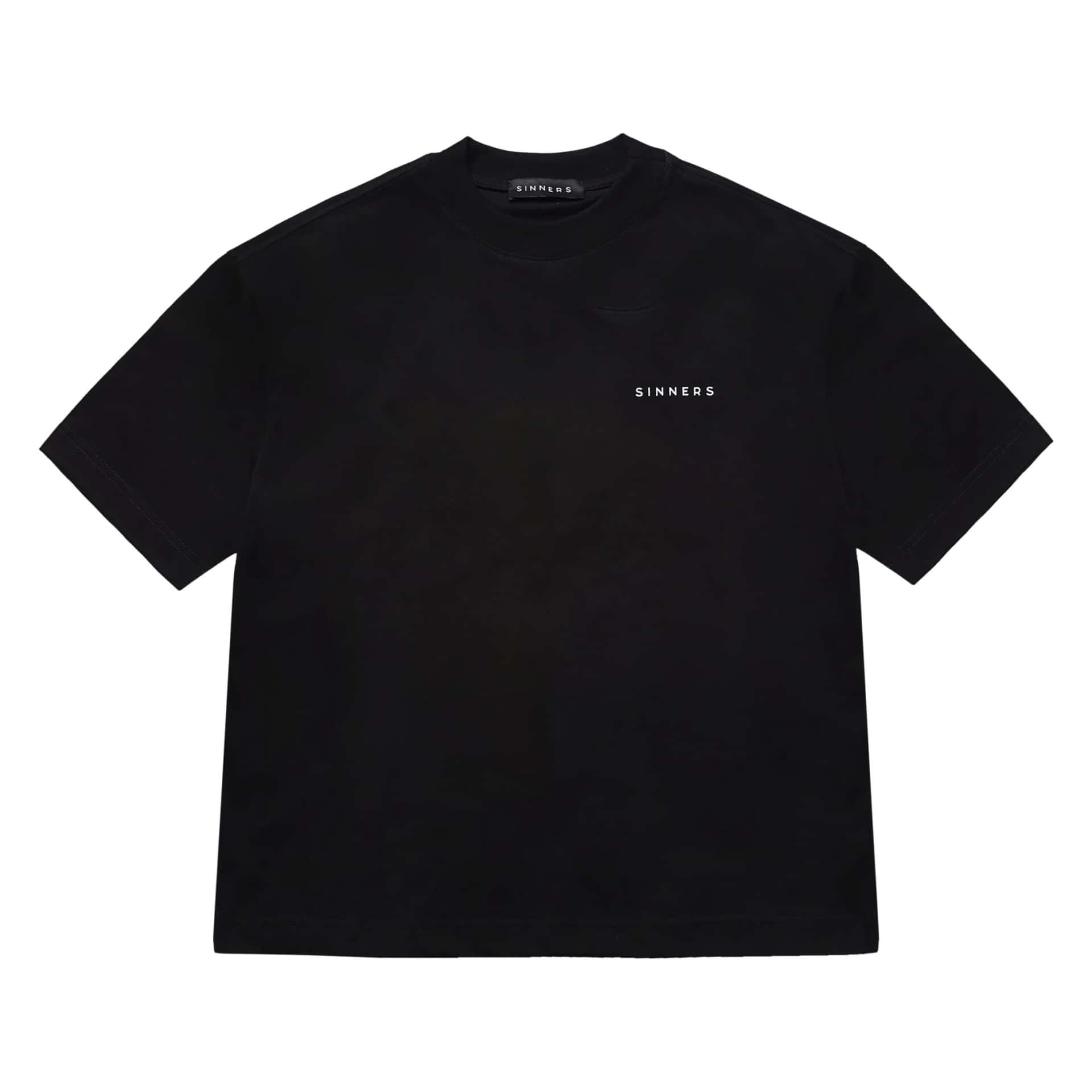 LOGO REGULAR BLACK T-SHIRT