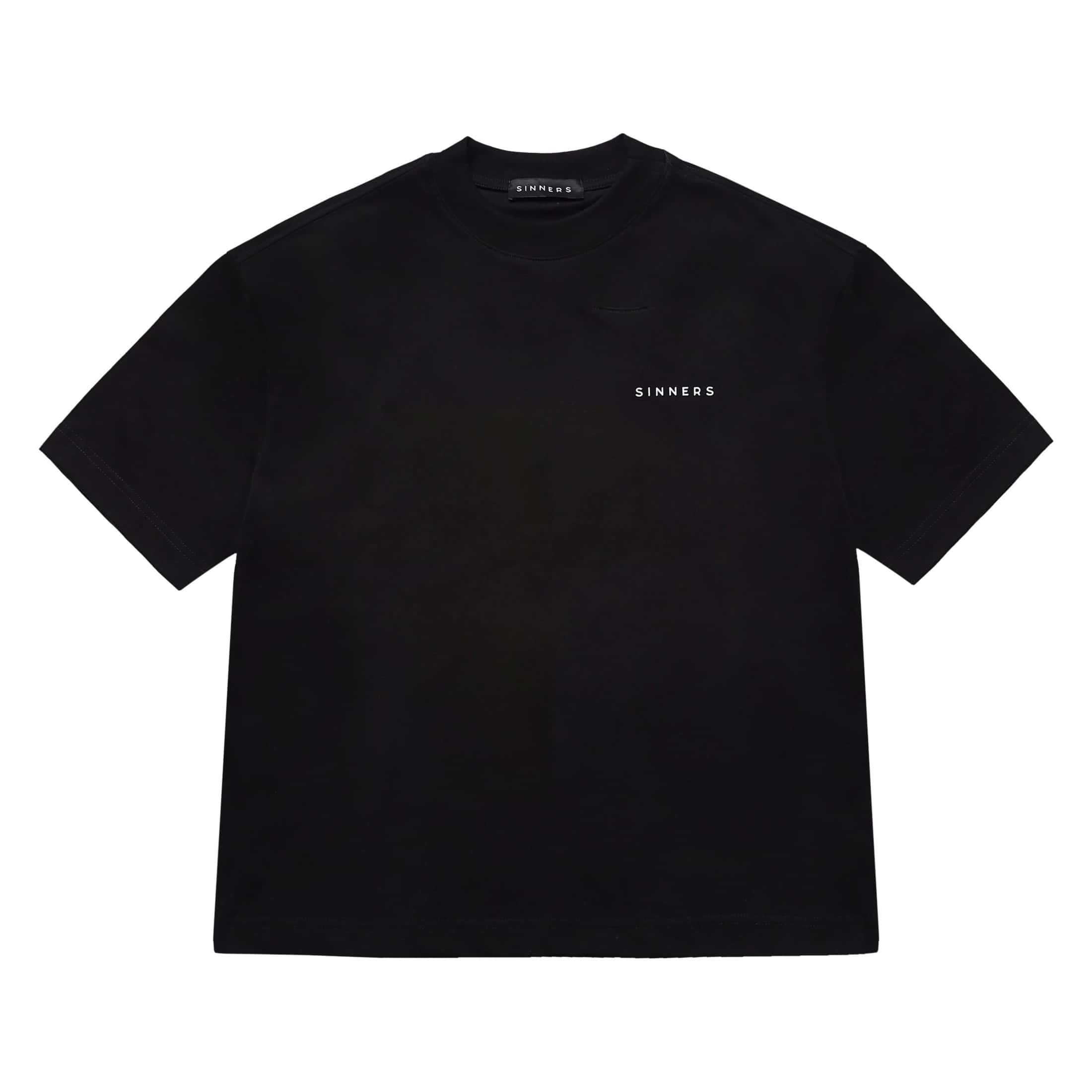 LOGO REGULAR BLACK T-SHIRT