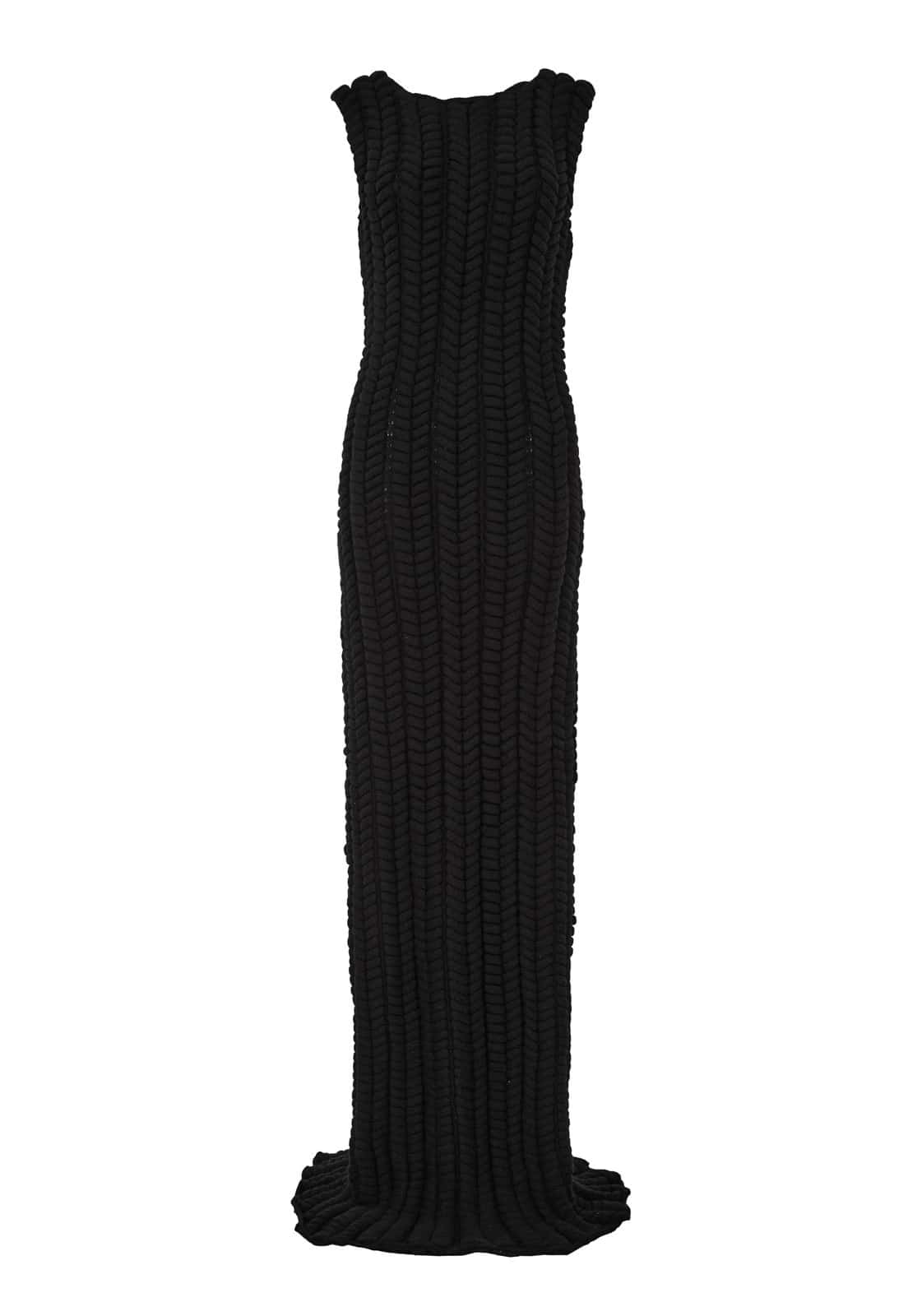 WOVEN BRAIDED DRESS