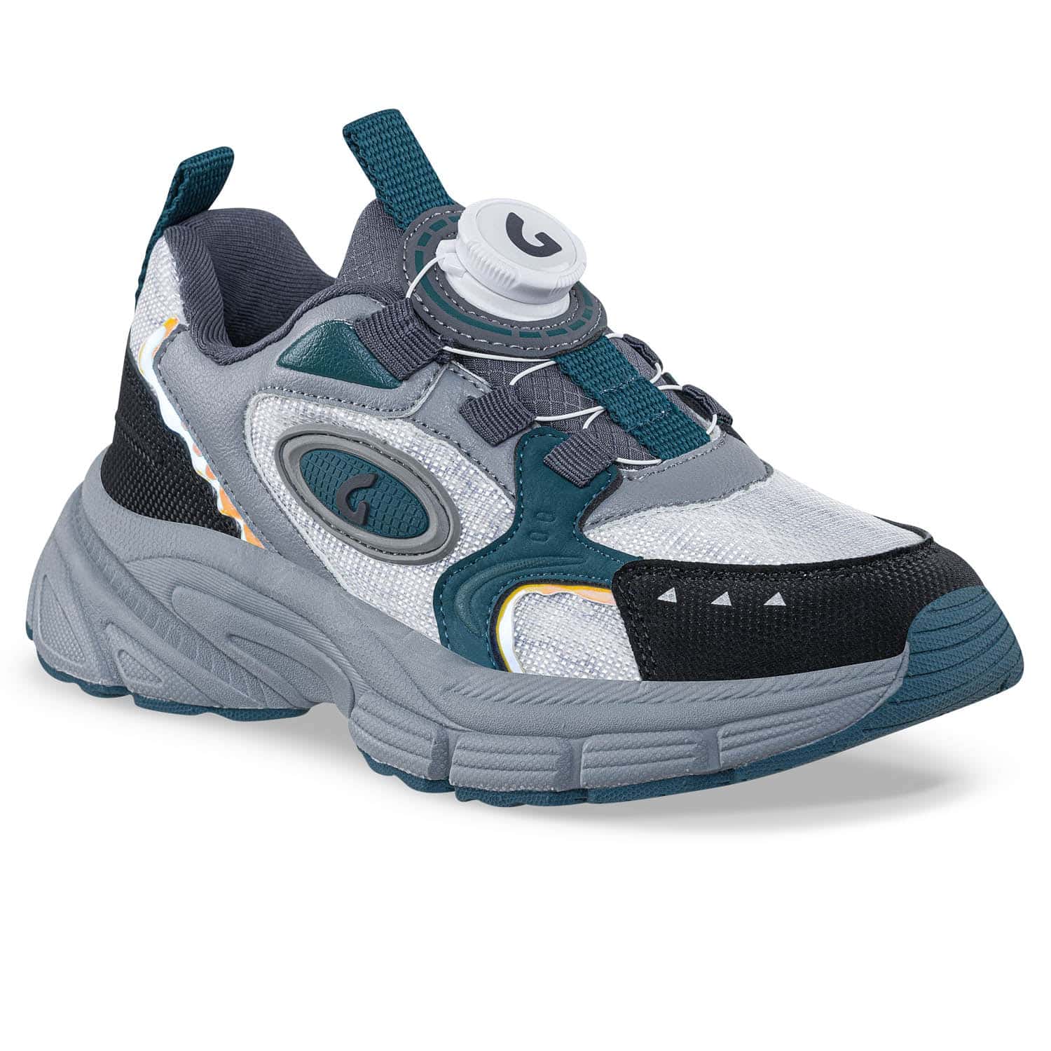 Tenis Urbanos Vepos Gris-Negro Los Gomosos Para Niño