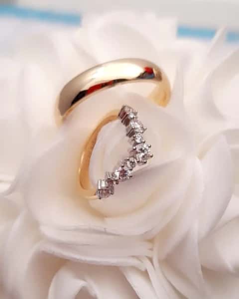 Argollas Matrimonio en Oro 18K - miniatura 1