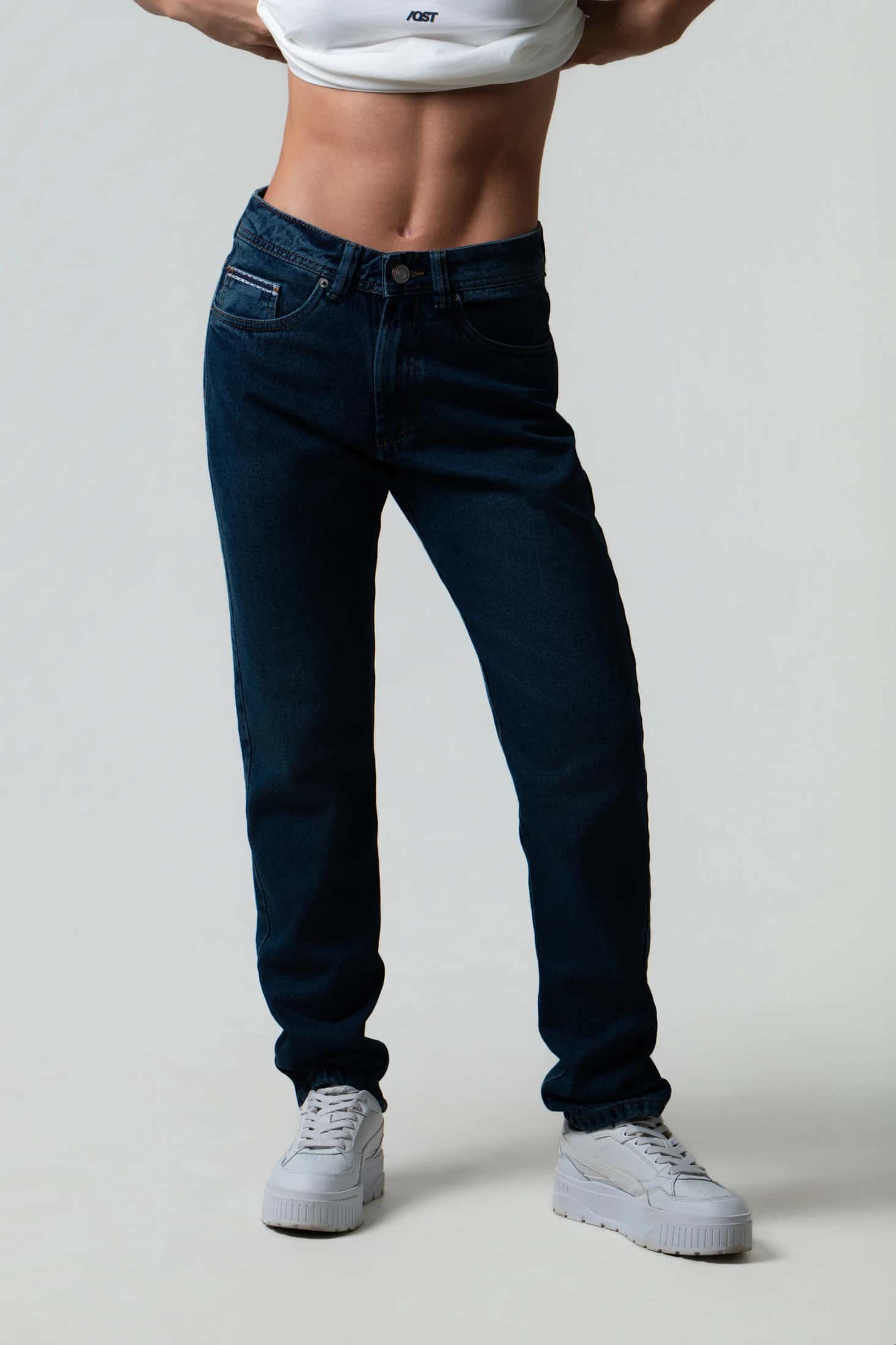 JEAN 5 BOLSILLOS COLOR AZUL OSCURO