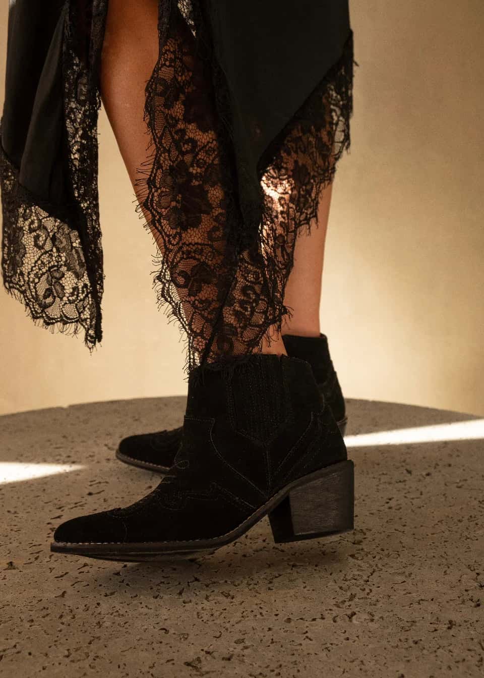 Botas Oeste Negro