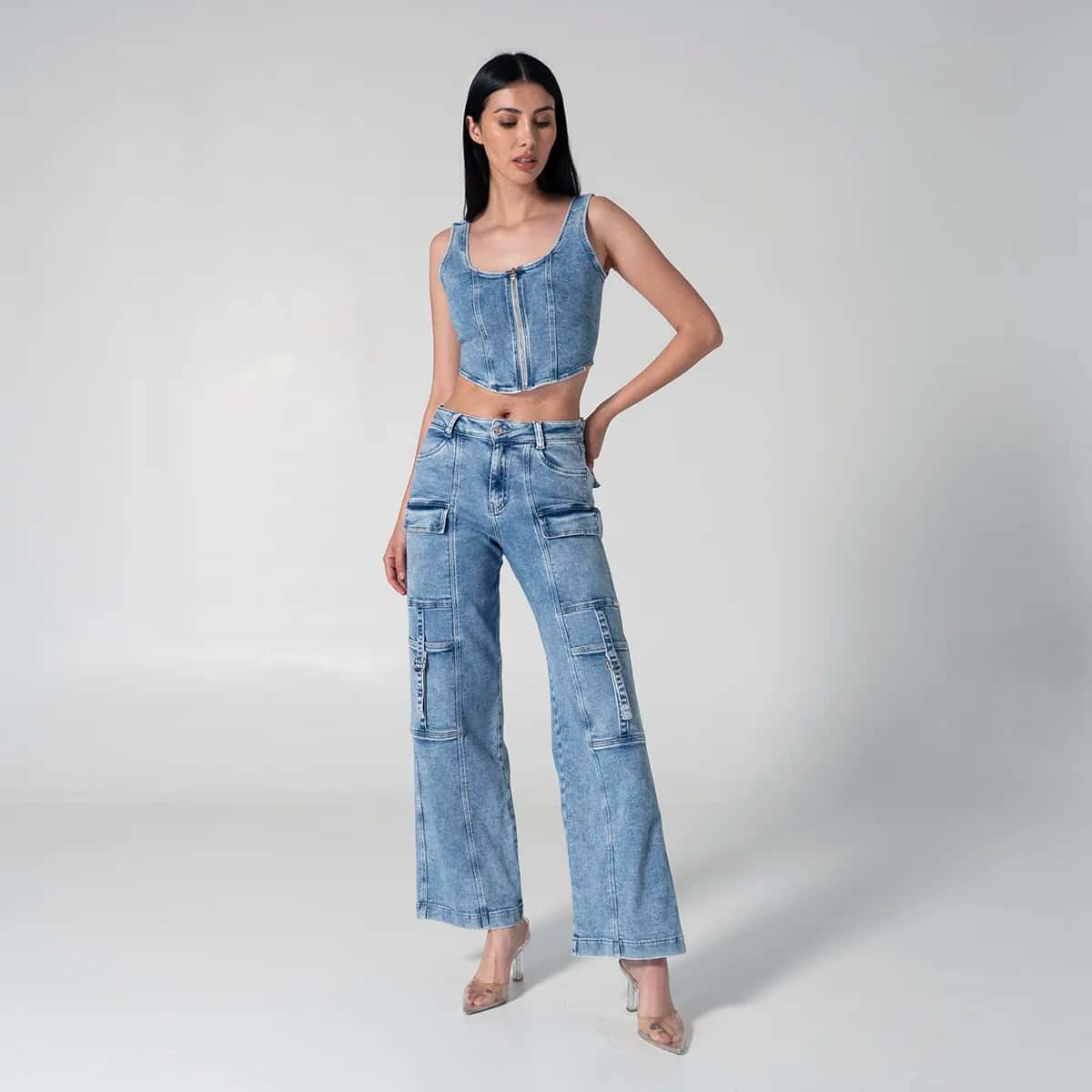 Jean Wide Leg Tribu