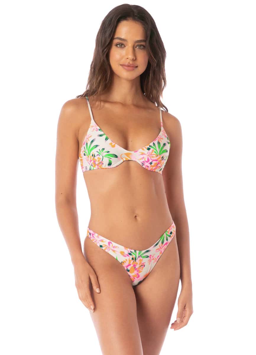 Maaji Bubbly Blossom Irene Unmolded Underwire Bikini Top