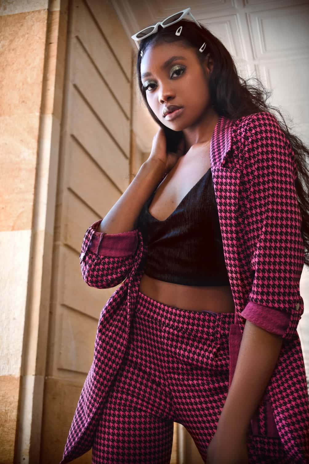 total look Gallineto Grande Fucsia