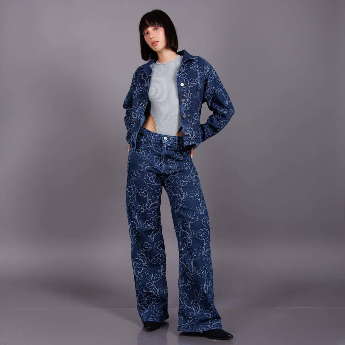 Jean Axspen Wide Leg  Ax-3068