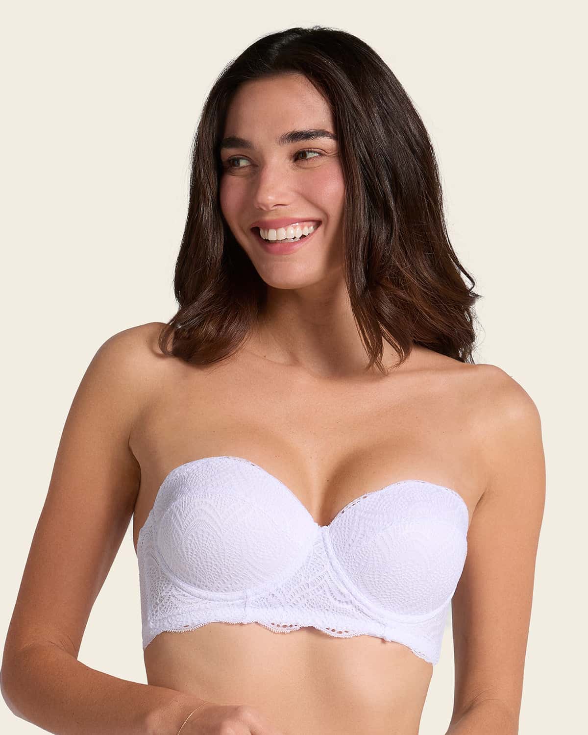 Brasier balconet de realce alto con máximo cubrimiento de espalda Special Fit