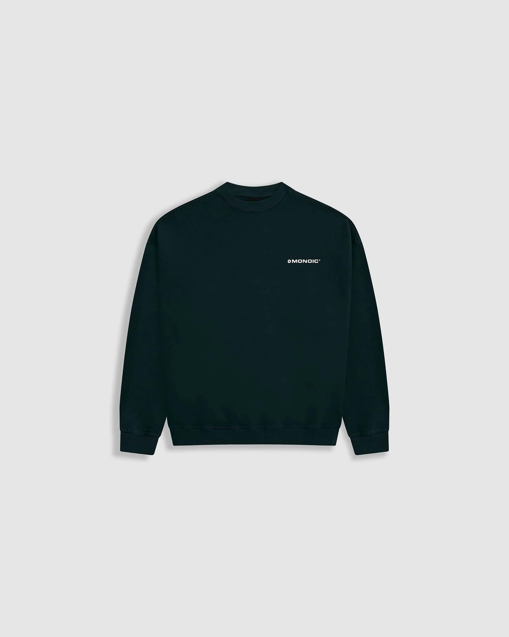 Crewneck Oversized Básico V4 - Forest Green
