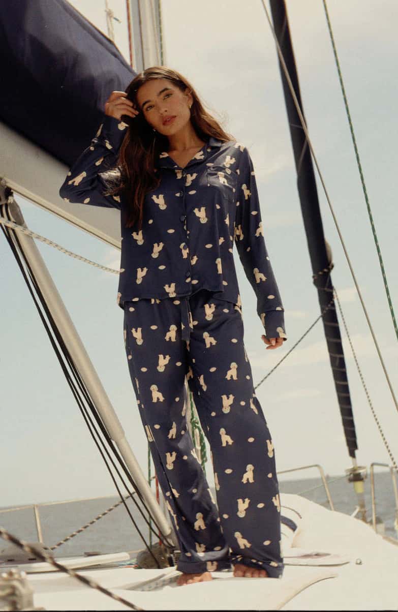 Set Pantalon Amsterdam Dachshund Navy - miniatura 1