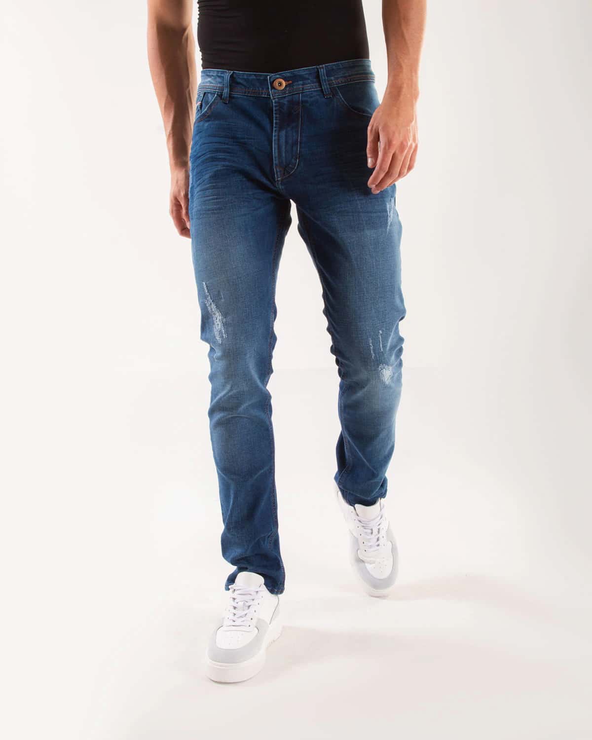 Jean tono medio para hombre