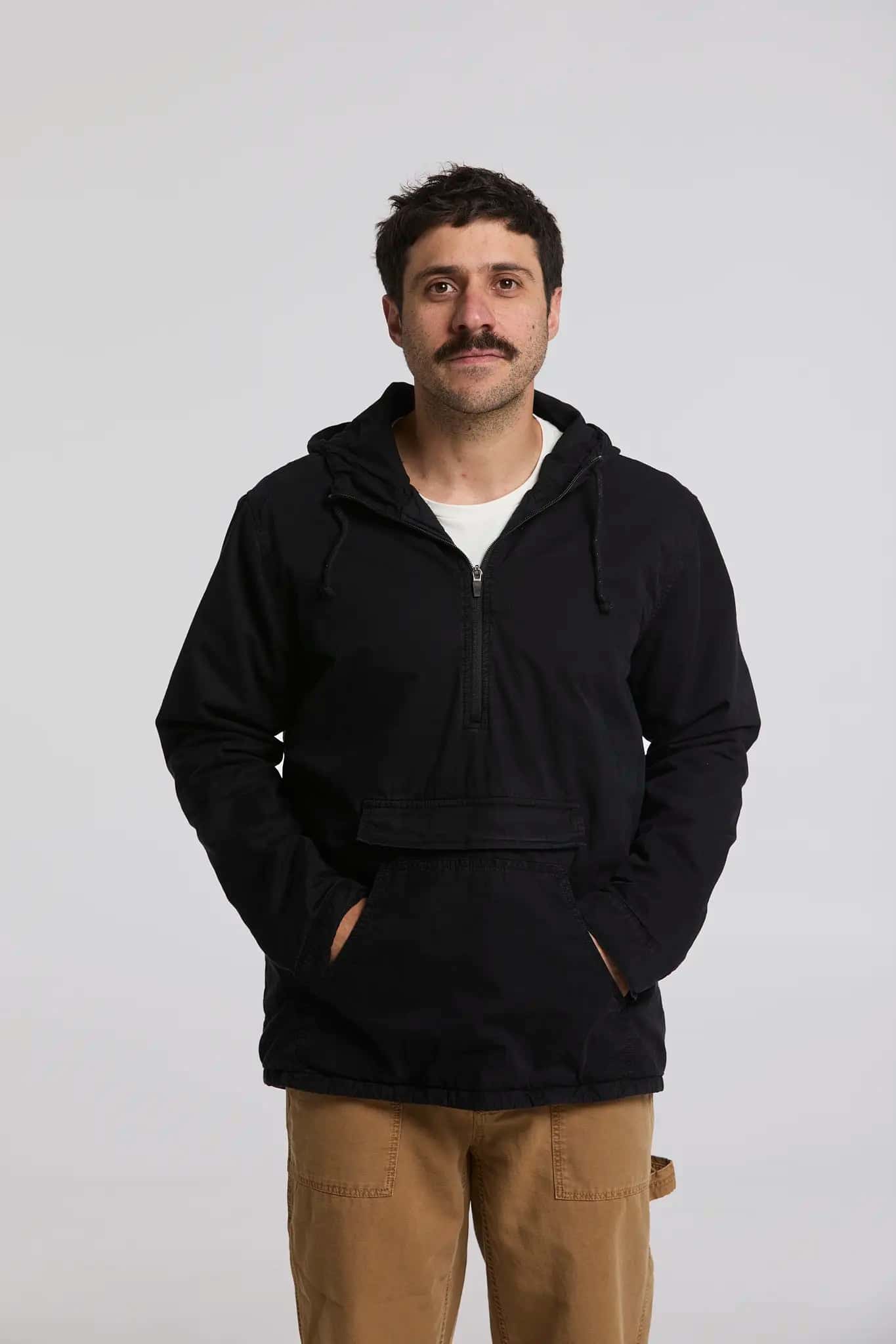 Chaqueta Anorak Negra