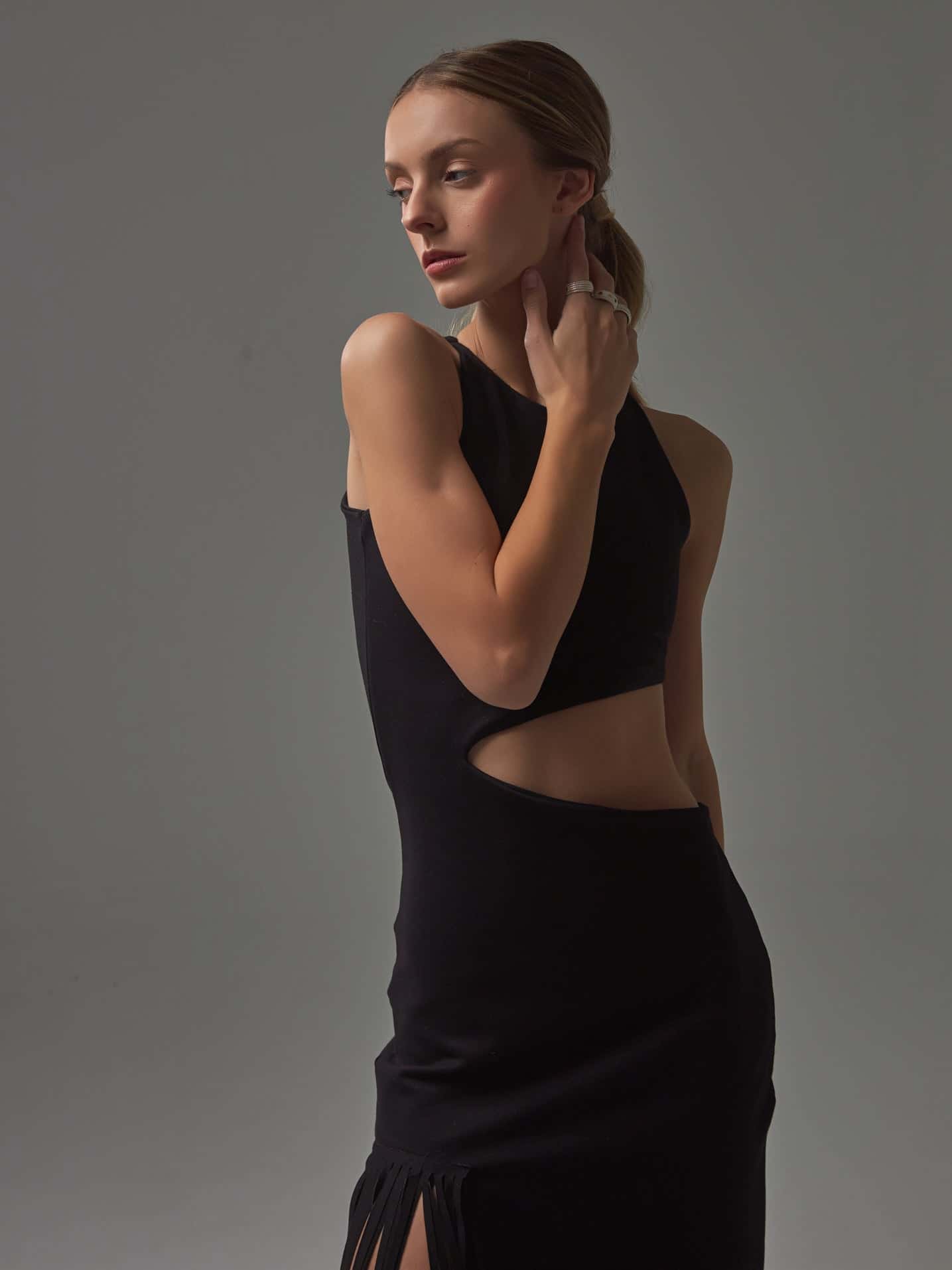Vestido Tulcan Negro - miniatura 7
