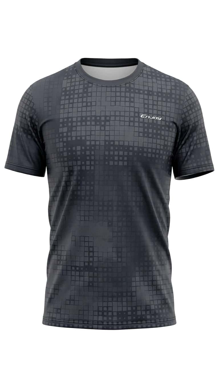 Camiseta Running Manga corta Black