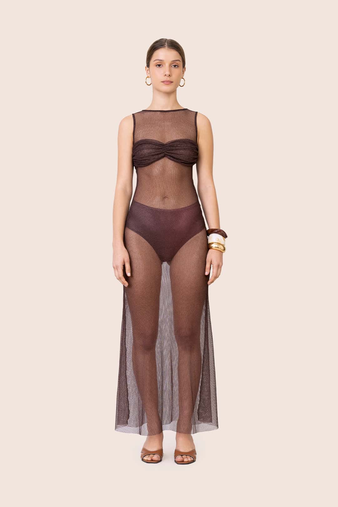Flavia Long Dress Sol