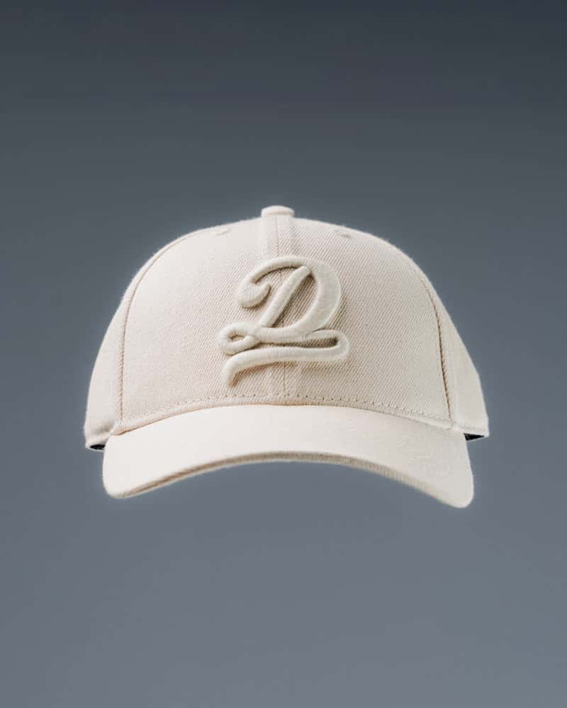 Gorra Para Hombre Crudo Con Bordado Frontal DNM