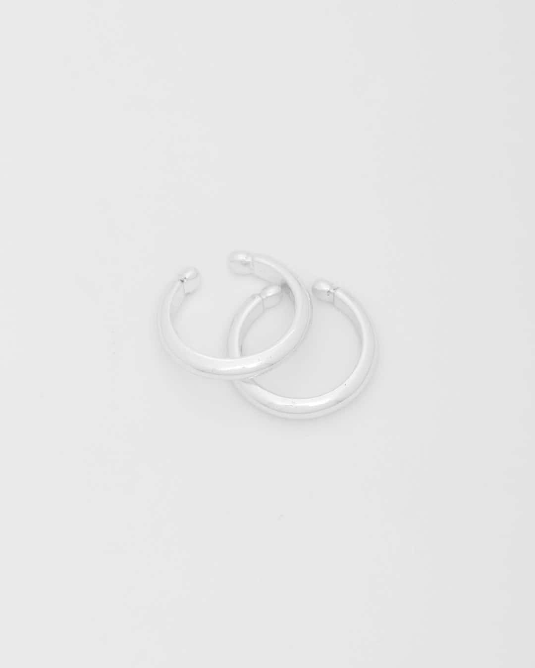 Set X2 Earcuff Delgado Plata