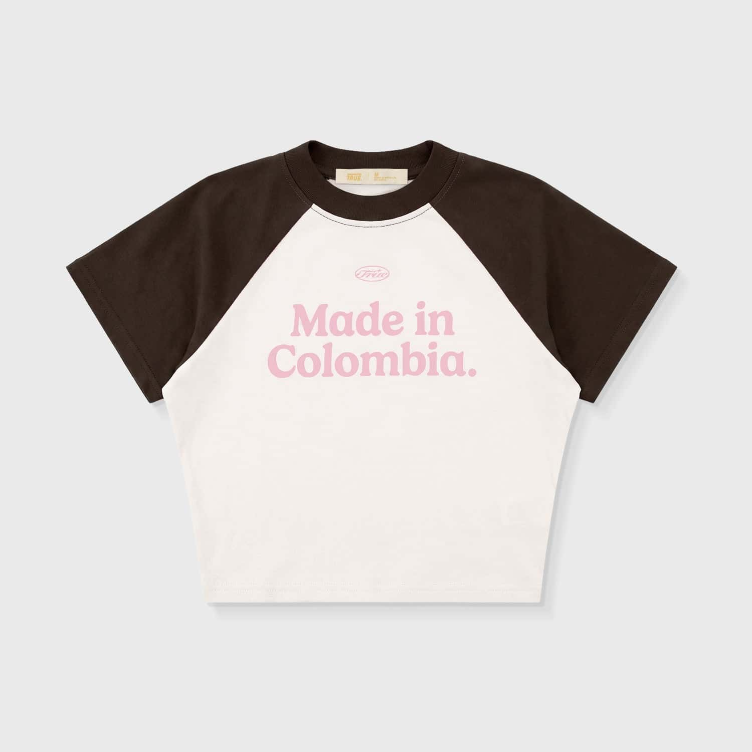 Colombia Baby Tee - Brown
