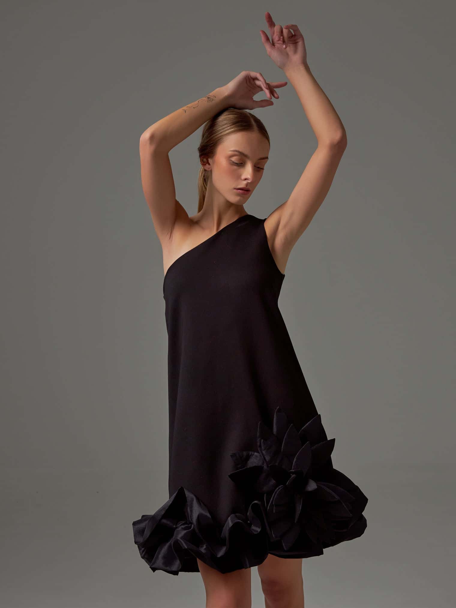 Vestido Chiquiza Negro - miniatura 3