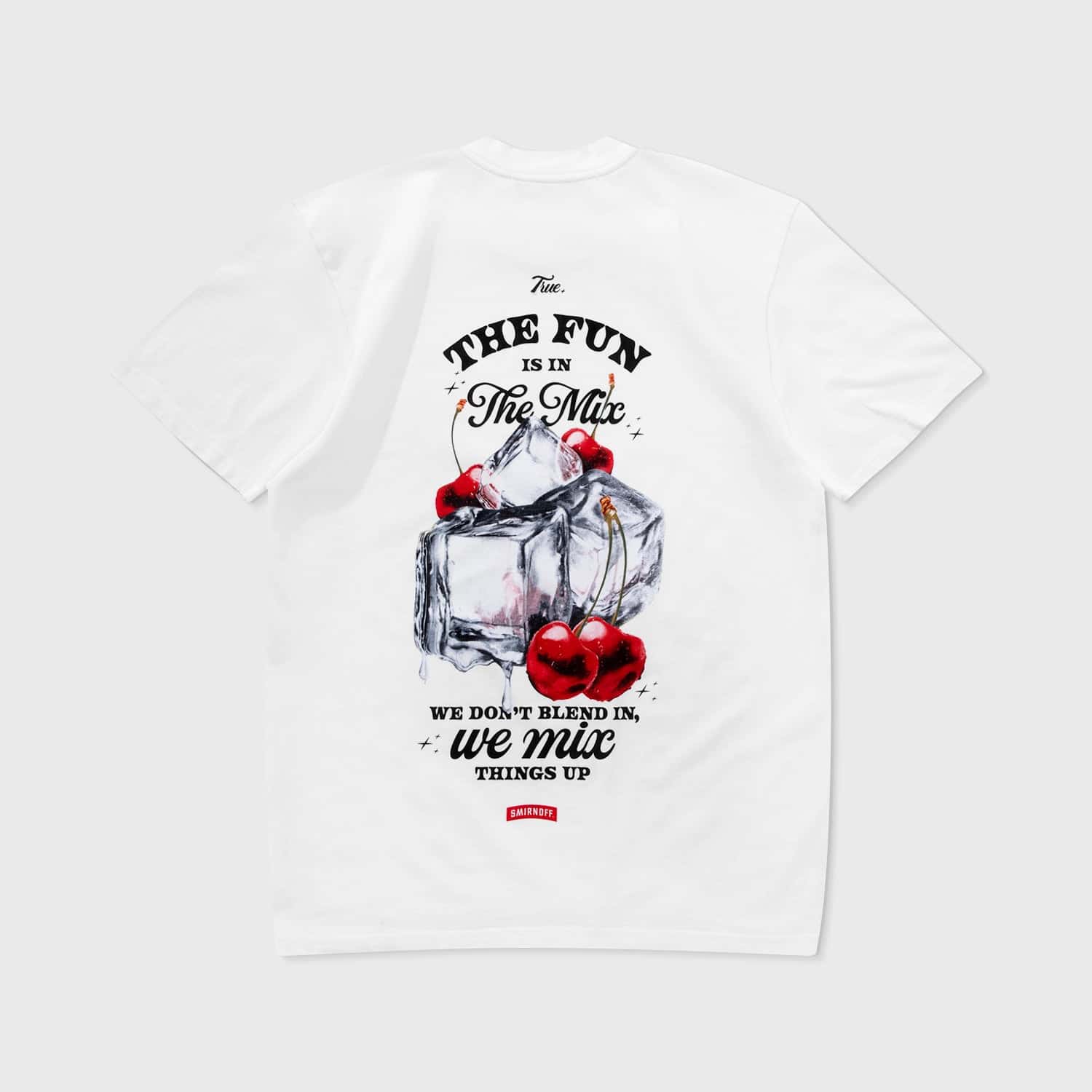 True X Smirnoff Mix T-Shirt - White