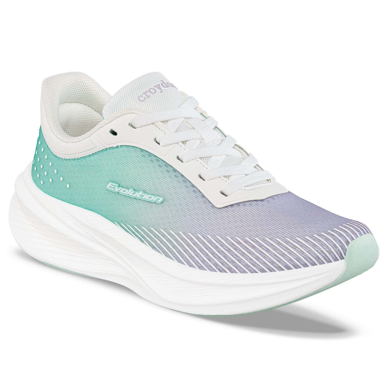 Tenis Running Vanel Mora-Azul Croydon Para Mujer