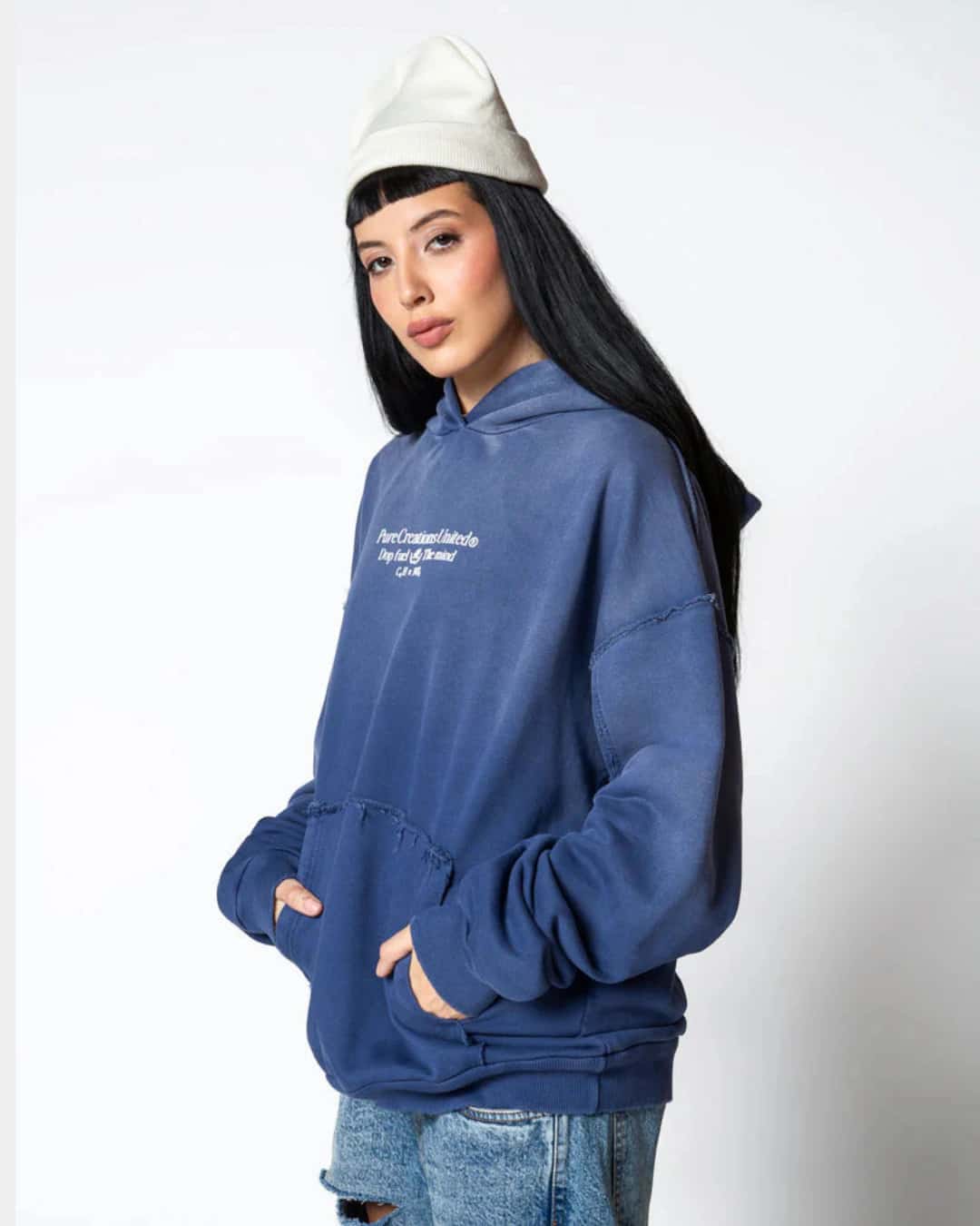 DOPAMINE BLUE HOODIE - miniatura 3
