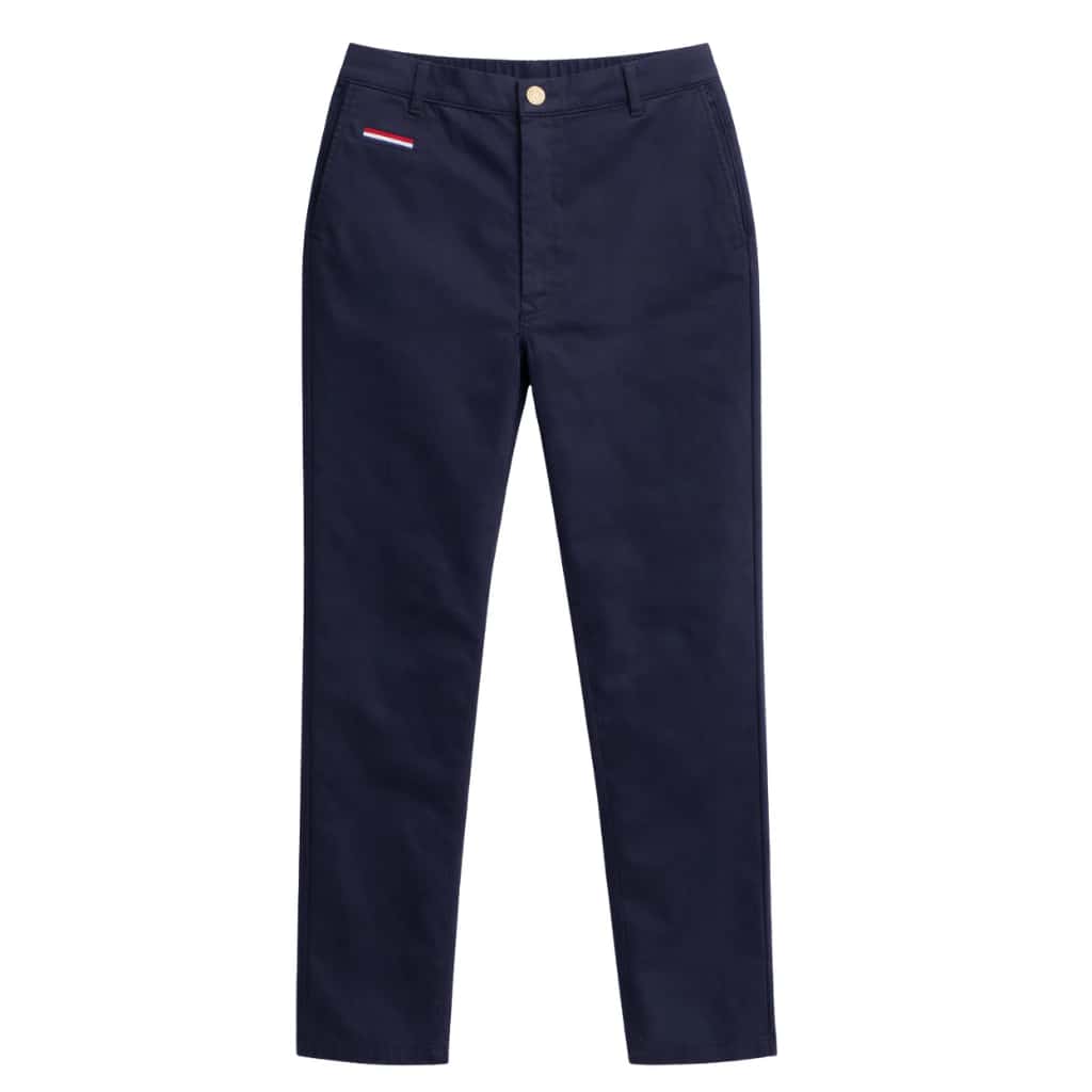 NUOVO - Pantalón prepster classic fit elástico - Blu République