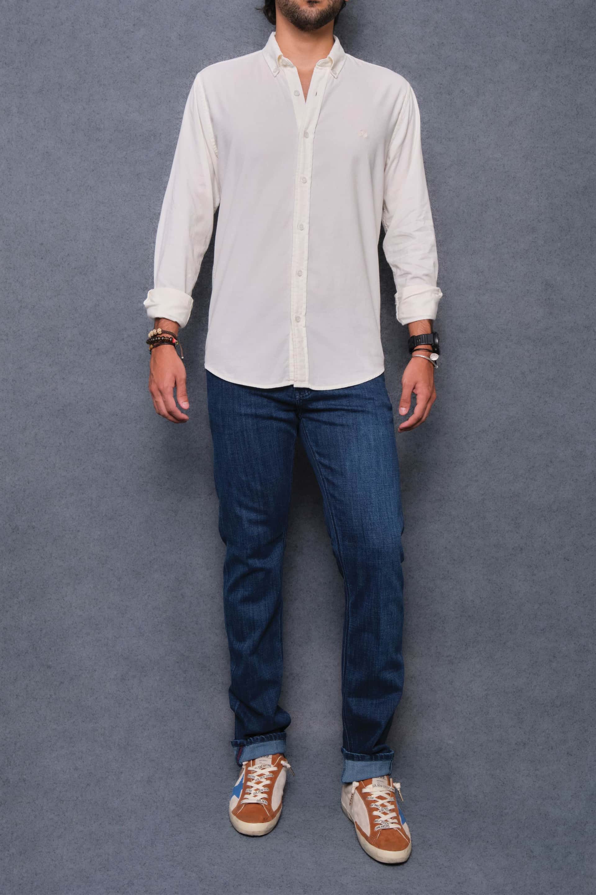 CAMISA PANA OFF WHITE