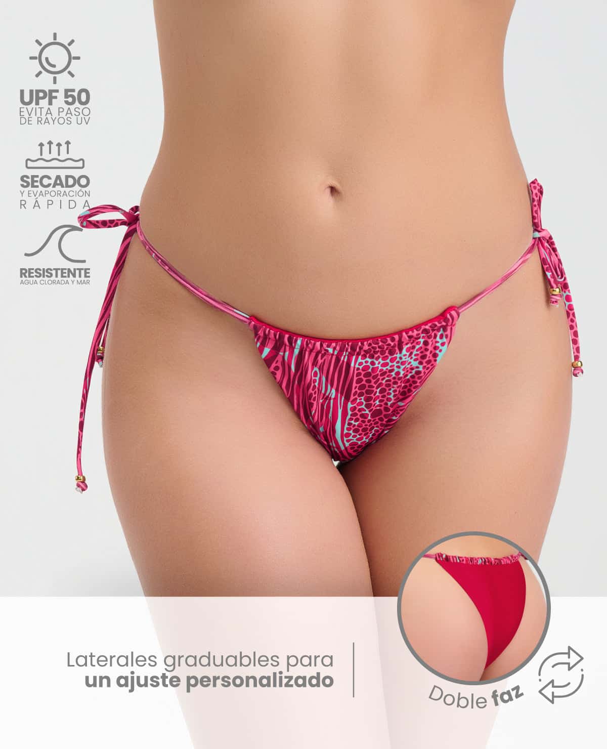 Panty de Baño | Doble Faz | Ajuste Graduable Lateral - miniatura 2