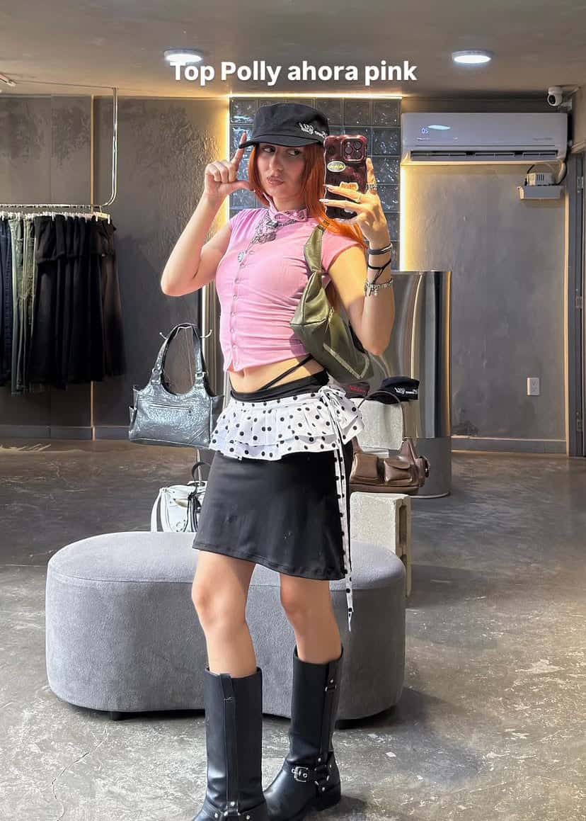 TOP POLLY ROSADO - miniatura 2