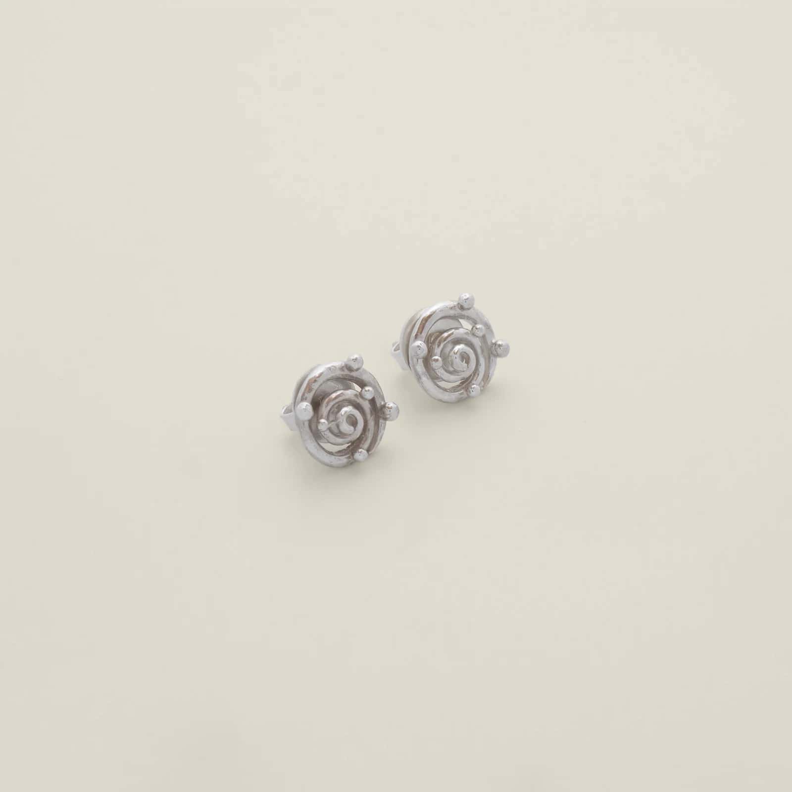 Koru Studs Silver