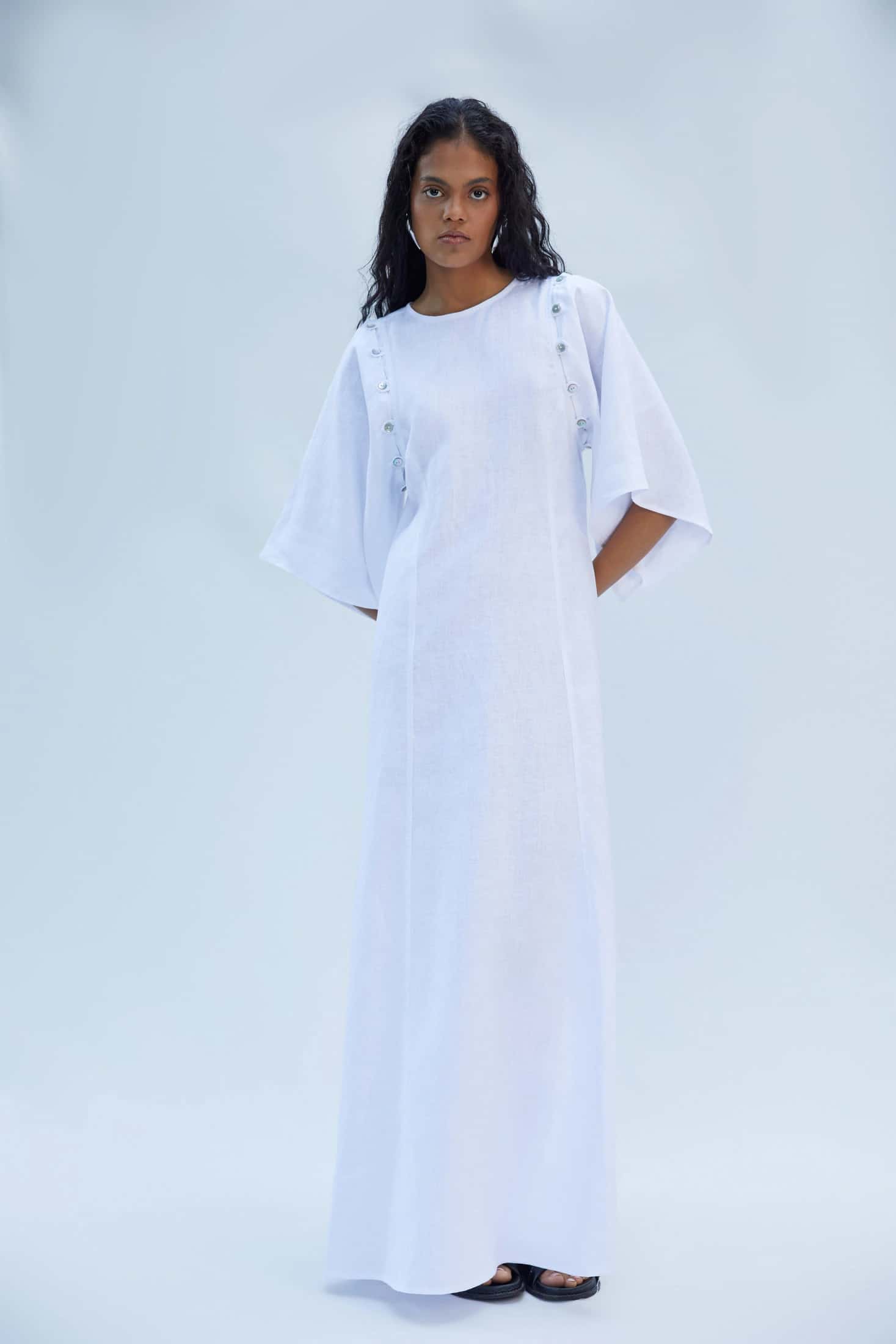 JULY DRESS WHITE