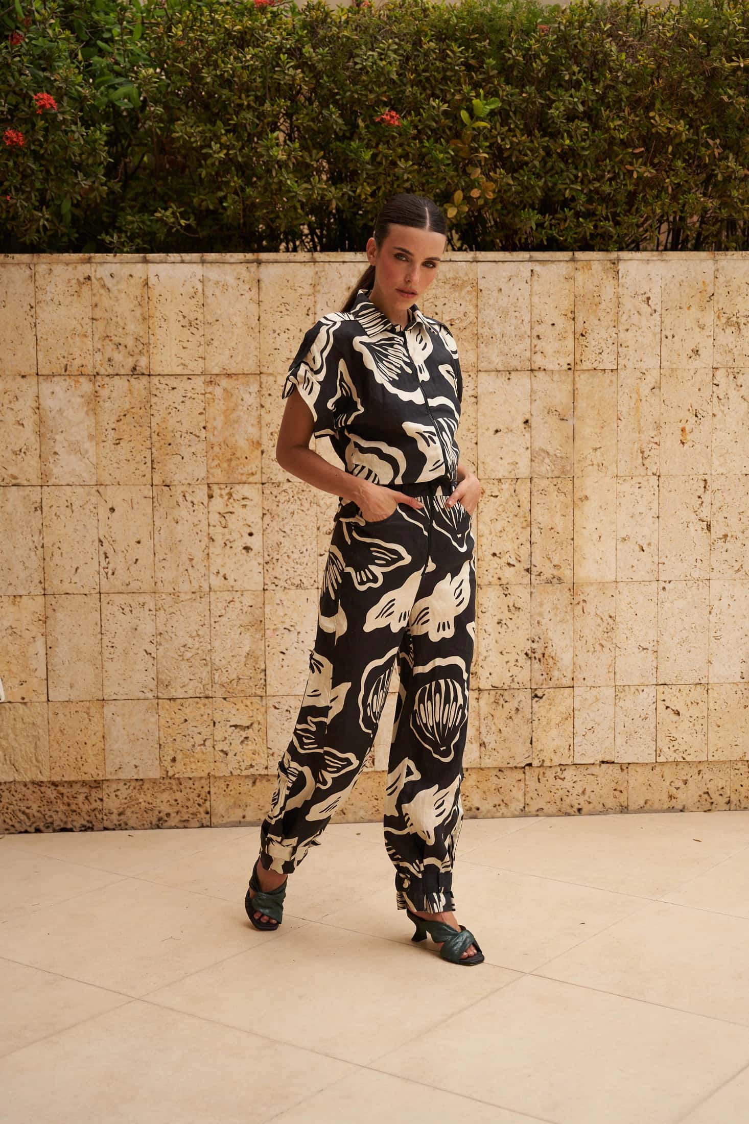 Jumpsuit Kauai Negro