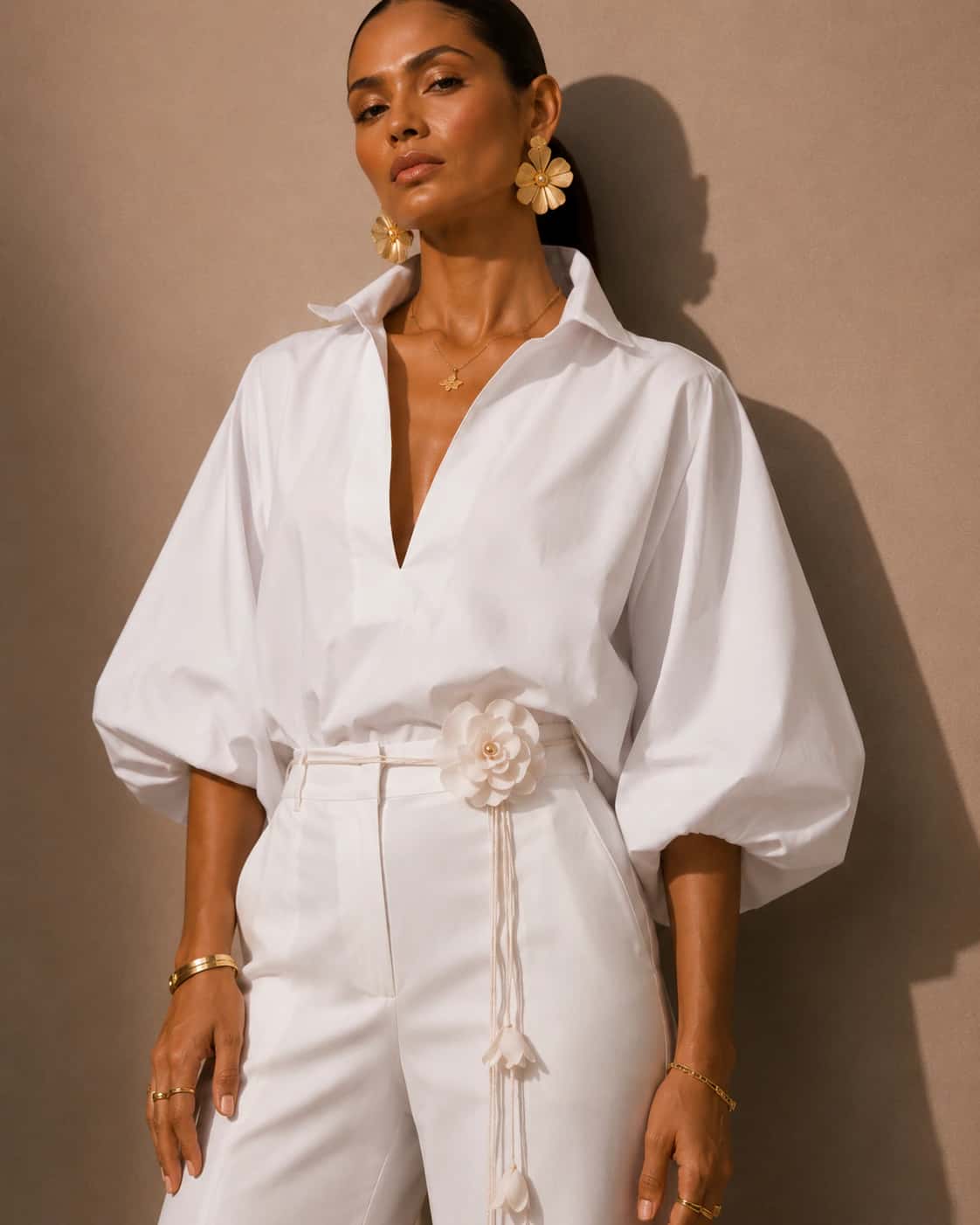Blusa Popular Blanco off white