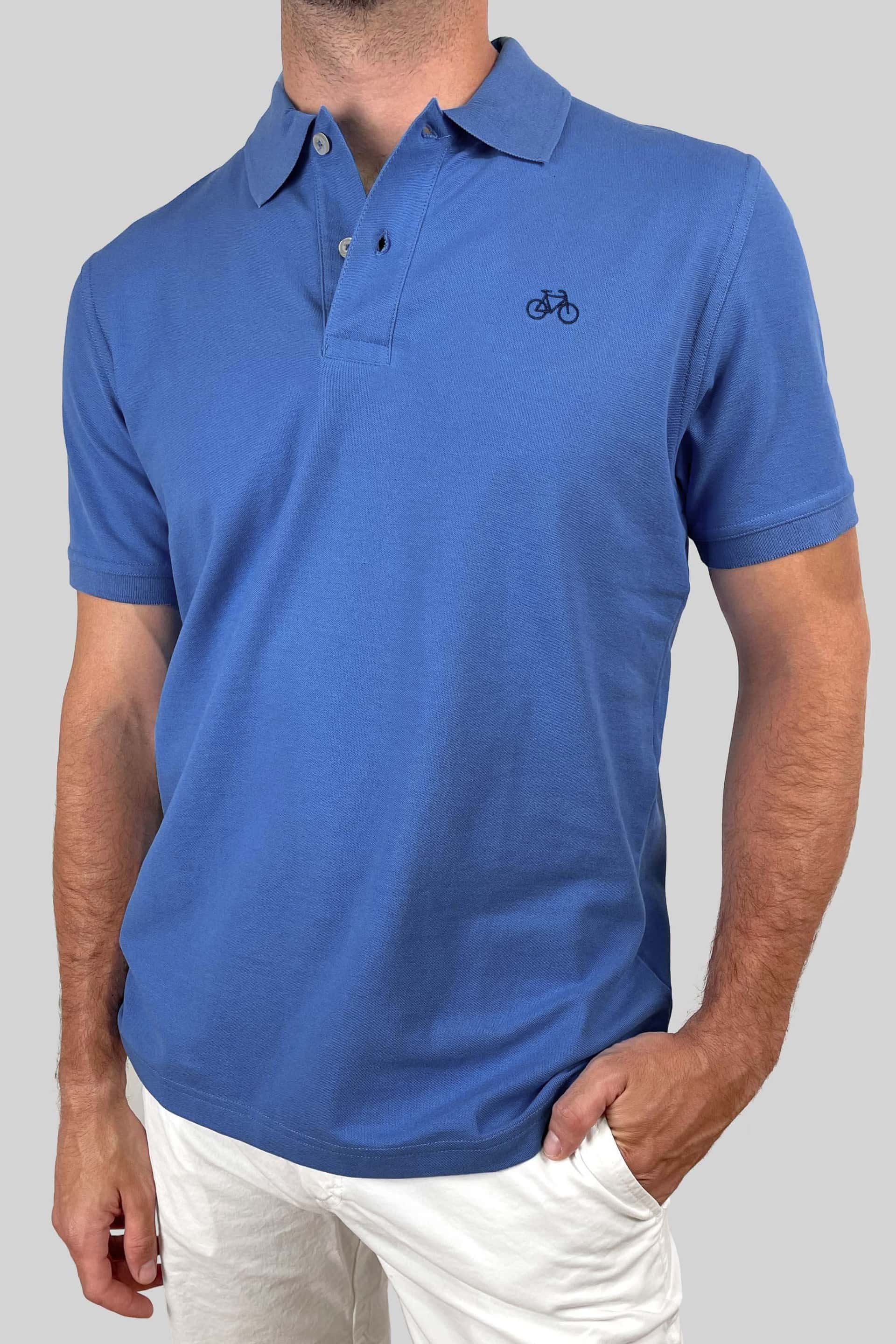 POLO MANGA CORTA TURQUESA
